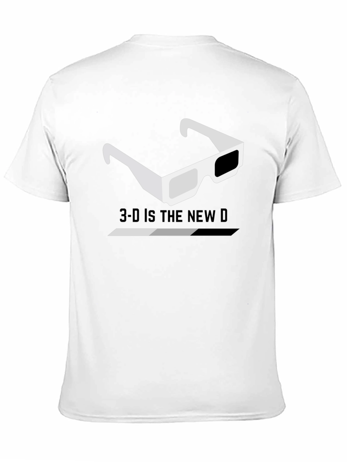 3-D Glasses Graphic Tee - The New D T-Shirt