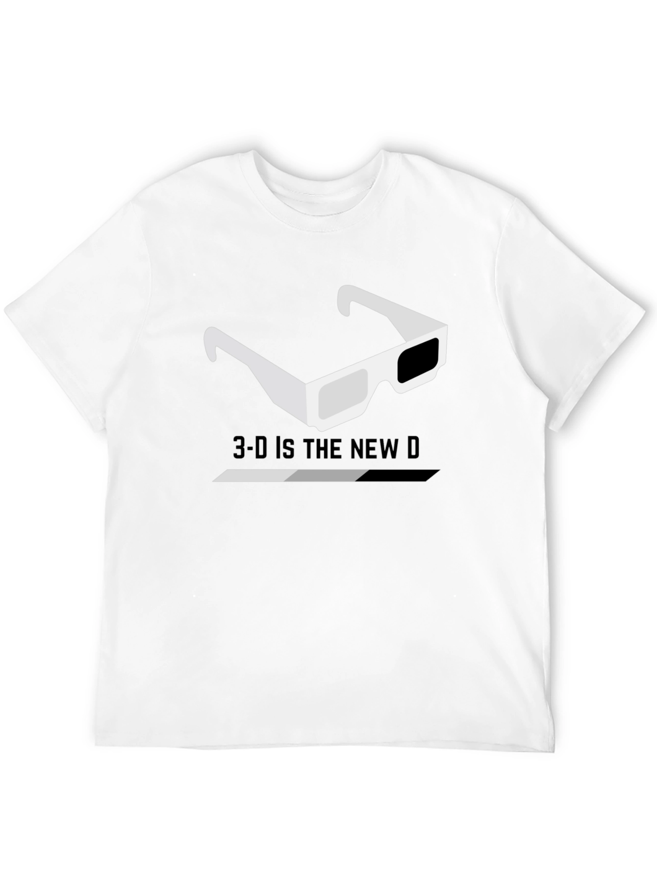 3-D Glasses Graphic Tee - The New D T-Shirt