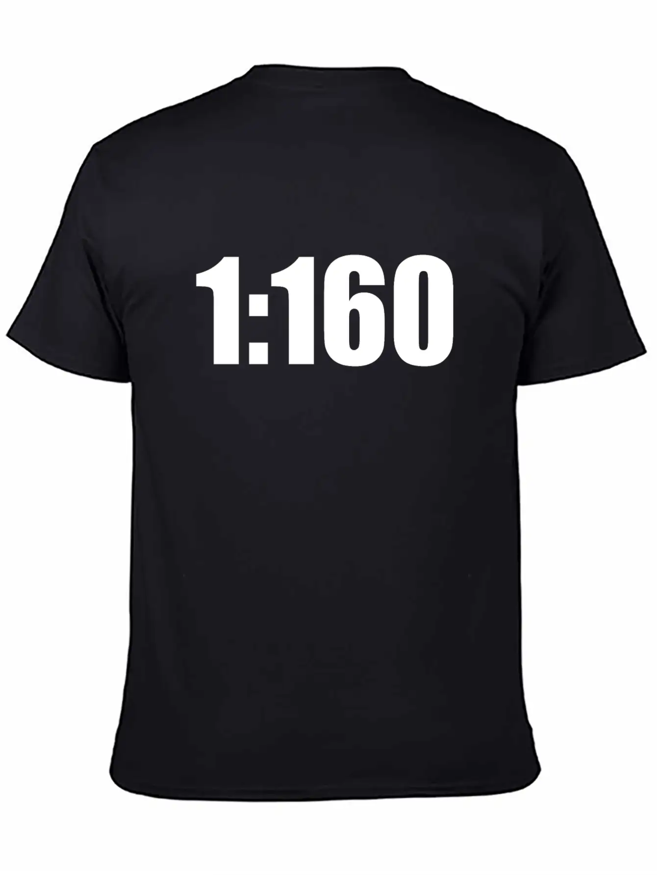 1: 160 Model Railroad Track N Gift Idea Classic Crew Neck Graphic Tee – Everyday Minimal Look