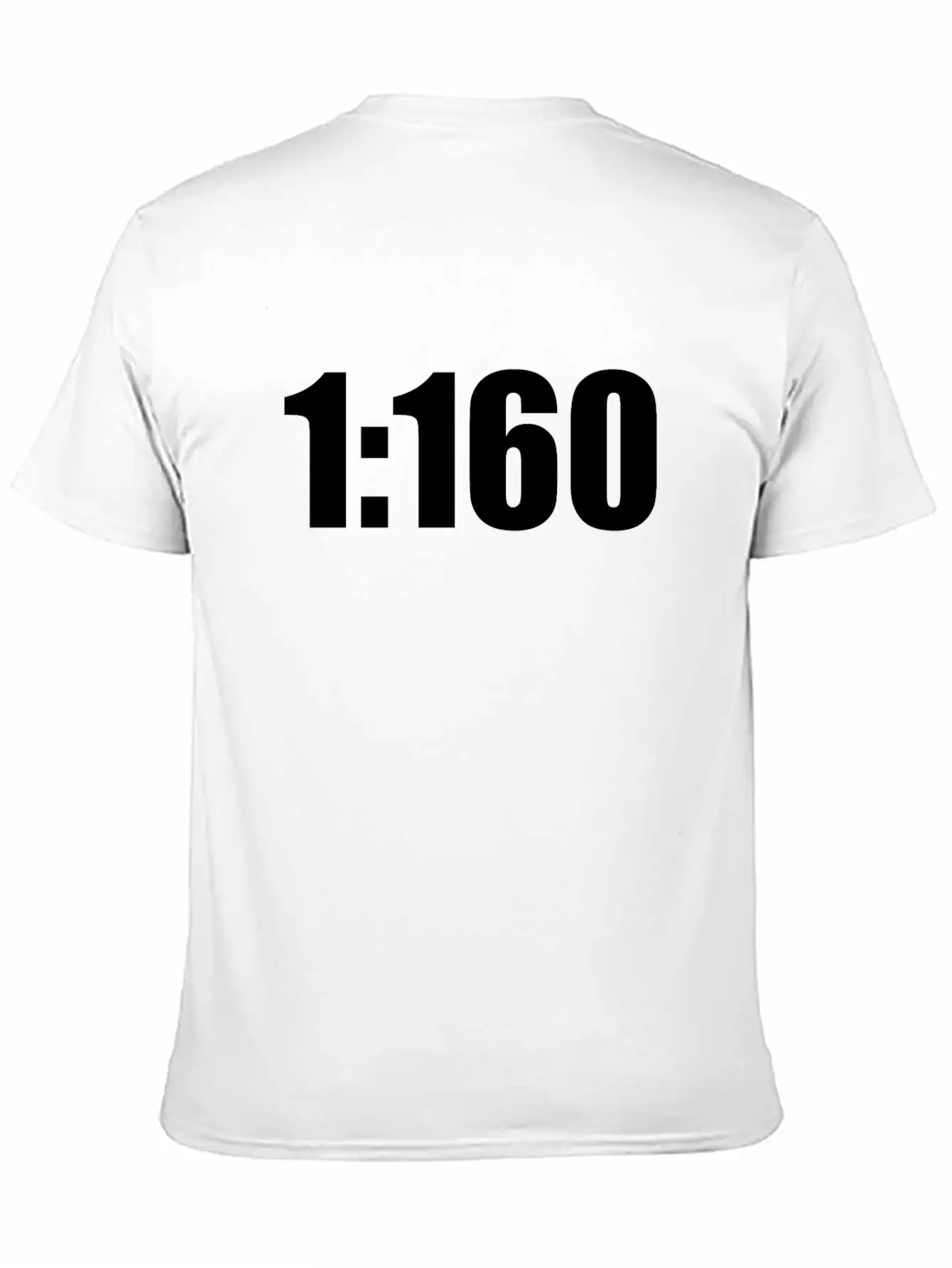 1: 160 Model Railroad Track N Gift Idea Classic Crew Neck Graphic Tee – Everyday Minimal Look