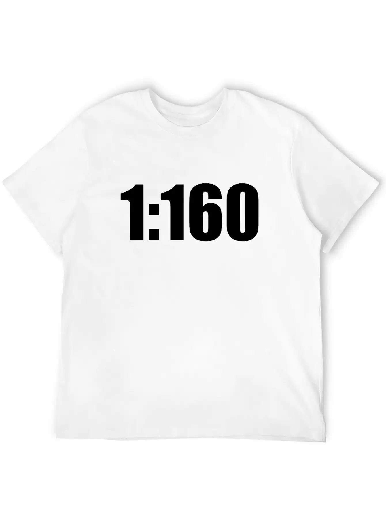 1: 160 Model Railroad Track N Gift Idea Classic Crew Neck Graphic Tee – Everyday Minimal Look