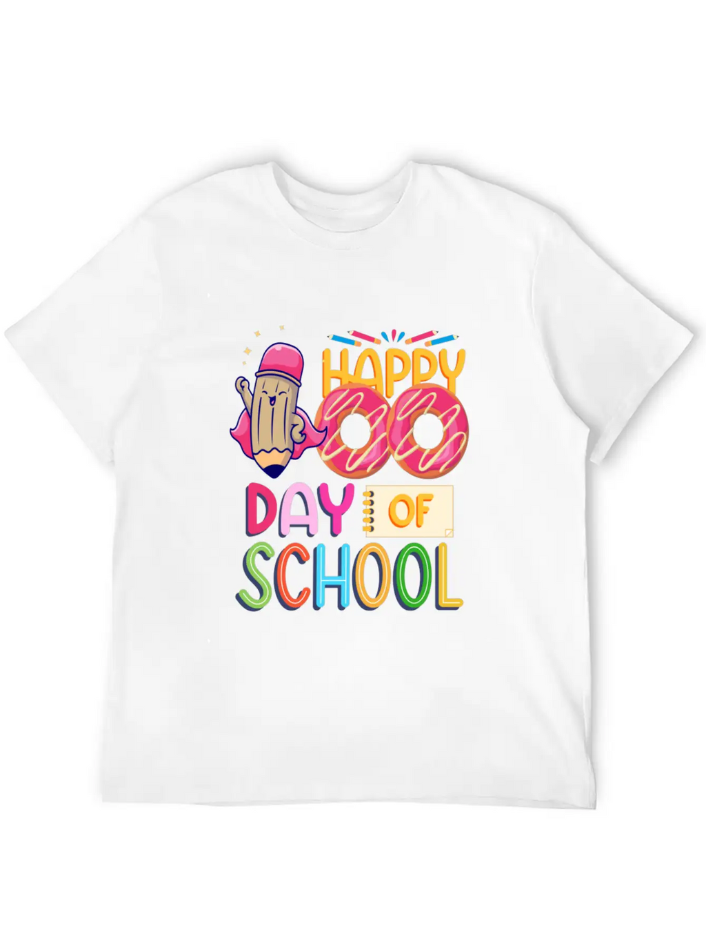 100 Days Of Magical Learning 100 Days Of School Basic Graphic T-Shirt – Daily Comfort In Soft Cotton
