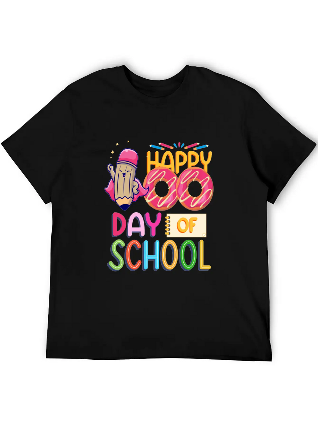 100 Days Of Magical Learning 100 Days Of School Basic Graphic T-Shirt – Daily Comfort In Soft Cotton