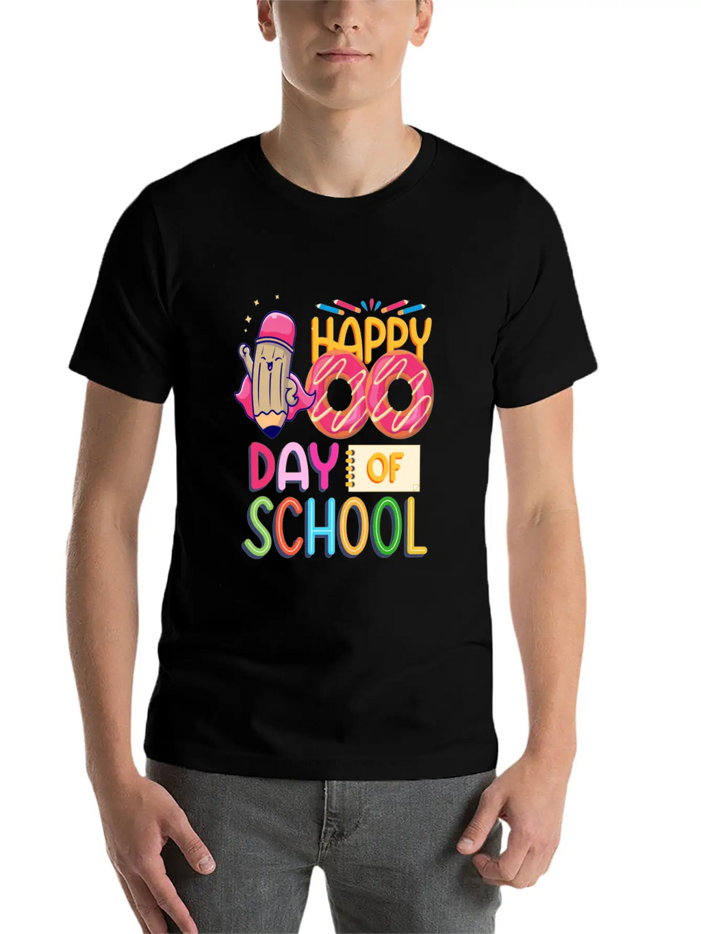 100 Days Of Magical Learning 100 Days Of School Basic Graphic T-Shirt – Daily Comfort In Soft Cotton