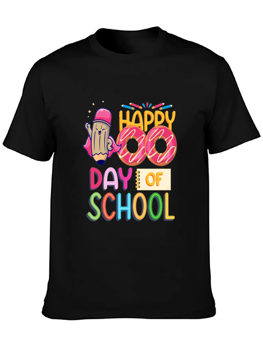 100 Days Of Magical Learning 100 Days Of School Basic Graphic T-Shirt – Daily Comfort In Soft Cotton