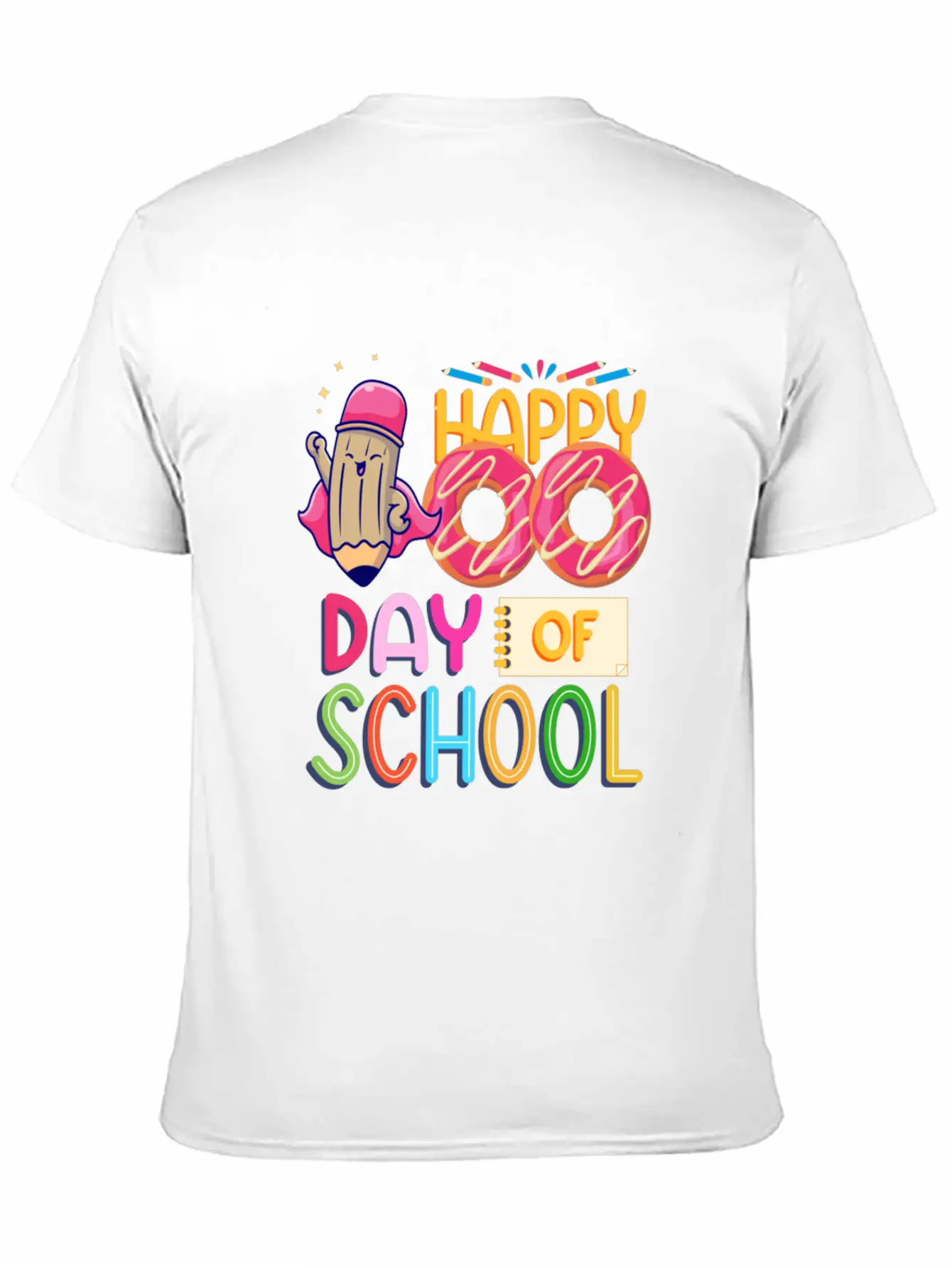 100 Days Of Magical Learning 100 Days Of School Basic Graphic T-Shirt – Daily Comfort In Soft Cotton