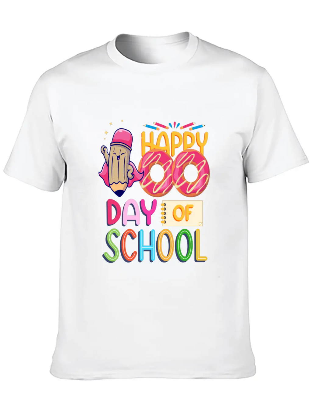 100 Days Of Magical Learning 100 Days Of School Basic Graphic T-Shirt – Daily Comfort In Soft Cotton