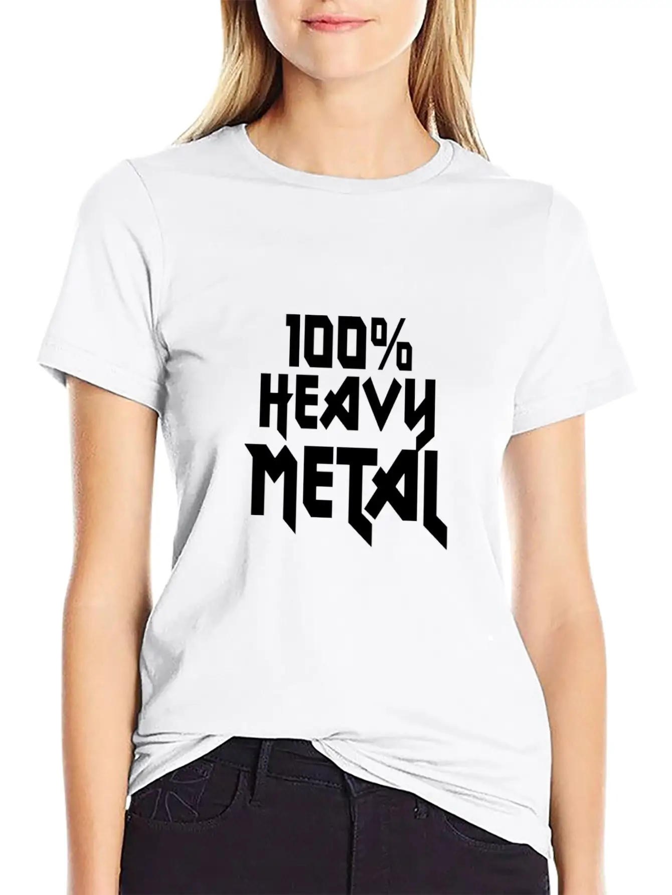 100 Heavy Metal Hard Rock Basic Graphic T-Shirt – Daily Comfort In Soft Cotton