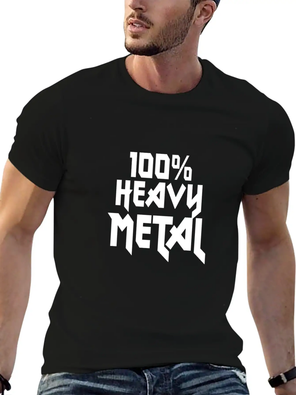 100 Heavy Metal Hard Rock Basic Graphic T-Shirt – Daily Comfort In Soft Cotton