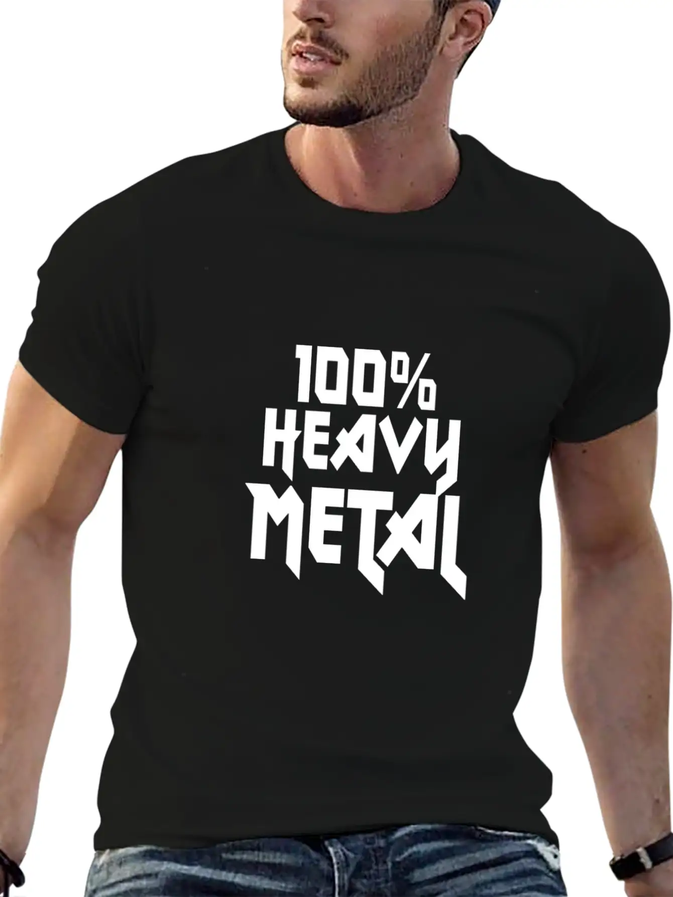 100 Heavy Metal Hard Rock Basic Graphic T-Shirt – Daily Comfort In Soft Cotton