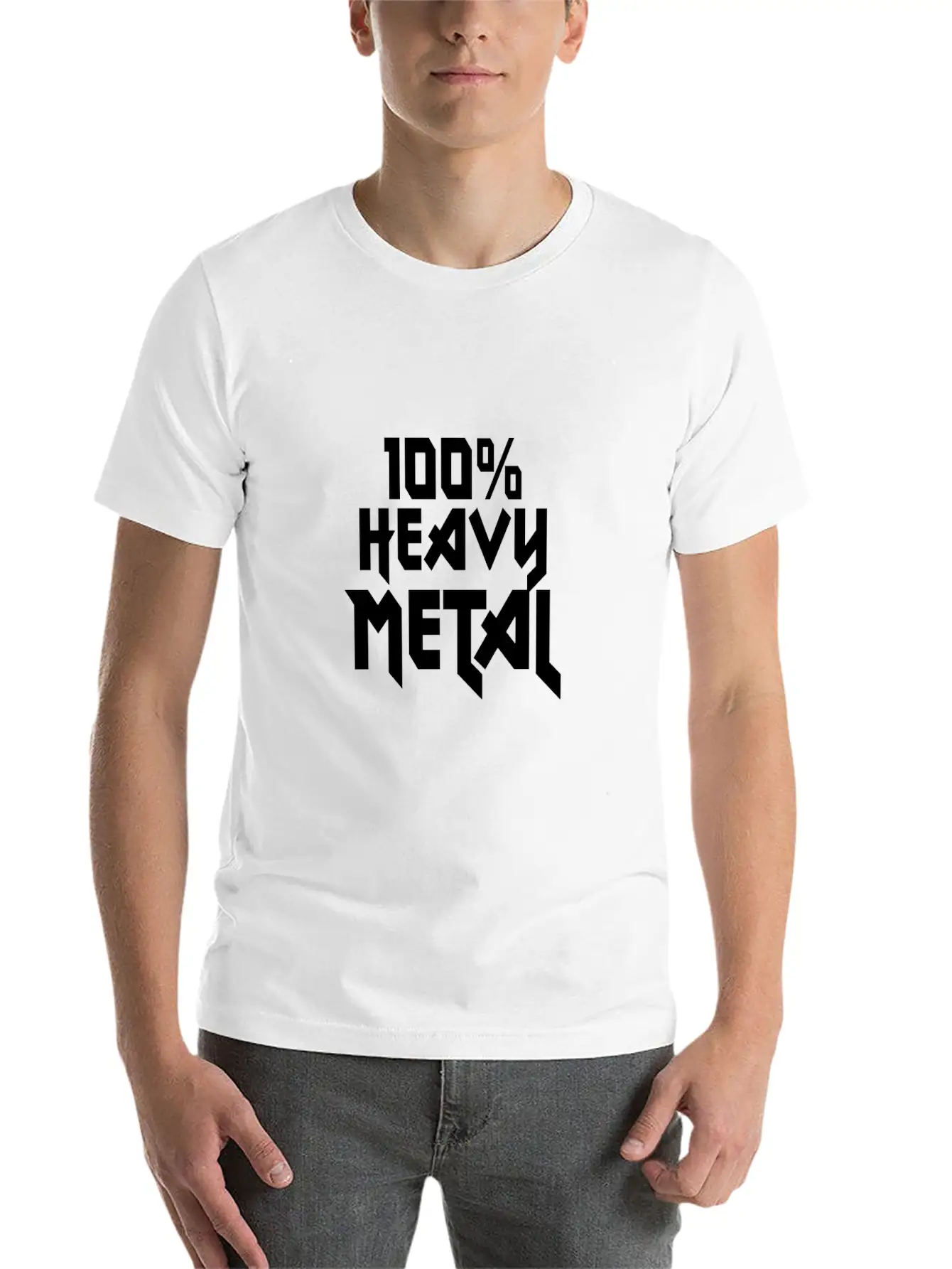 100 Heavy Metal Hard Rock Basic Graphic T-Shirt – Daily Comfort In Soft Cotton