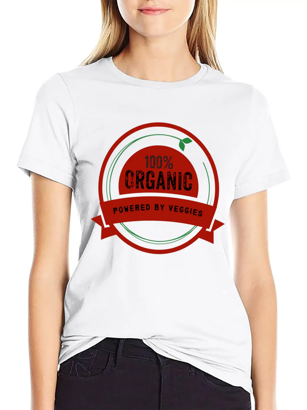 100% Organic Classic Crew Neck Graphic Tee – Everyday Minimal Look