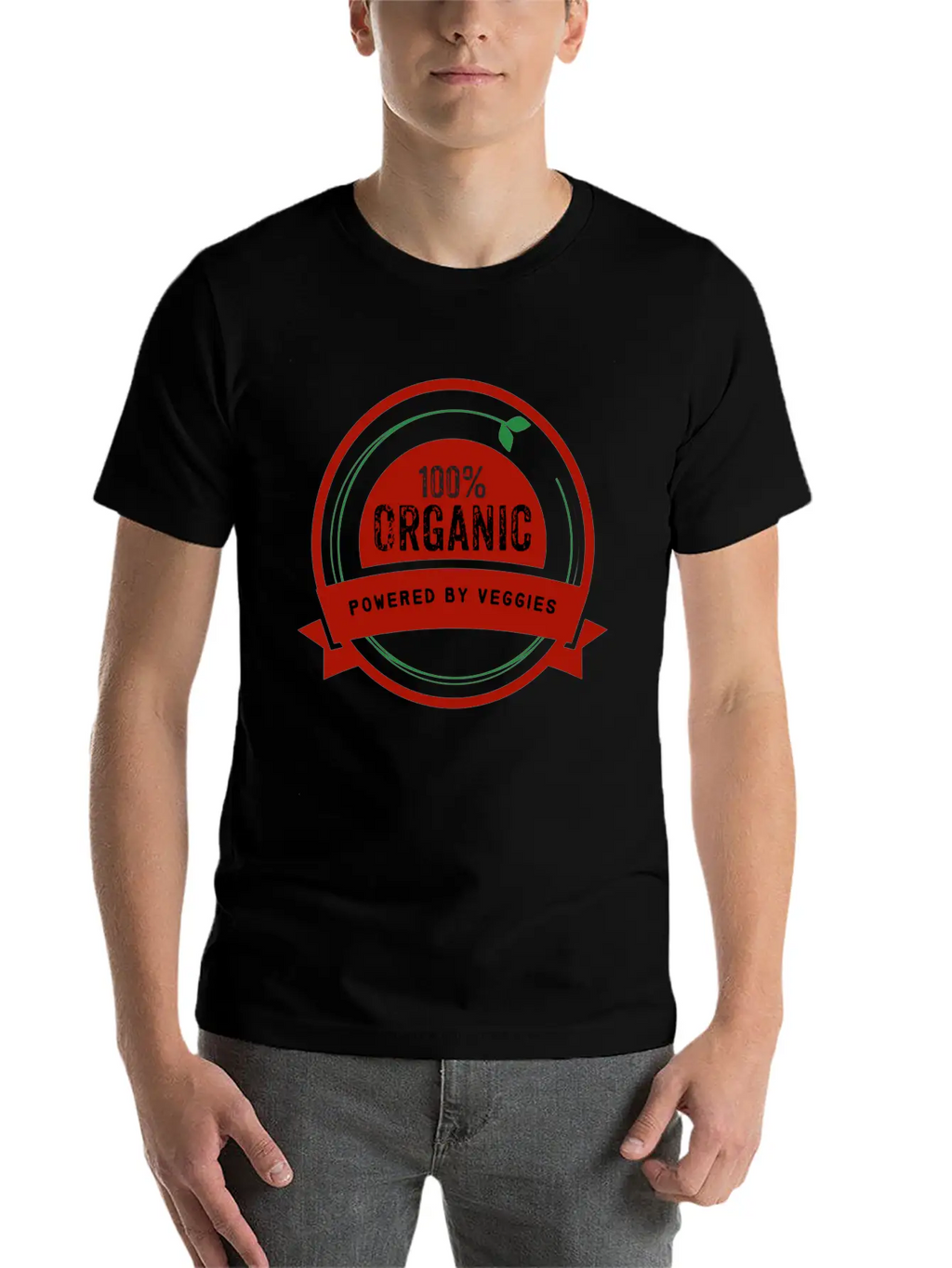 100% Organic Classic Crew Neck Graphic Tee – Everyday Minimal Look