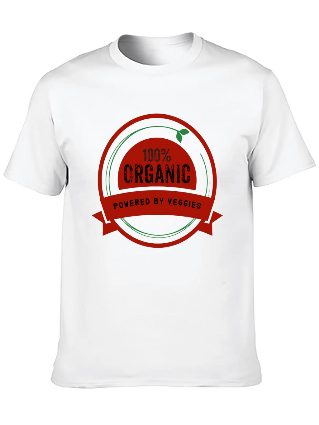 100% Organic Classic Crew Neck Graphic Tee – Everyday Minimal Look