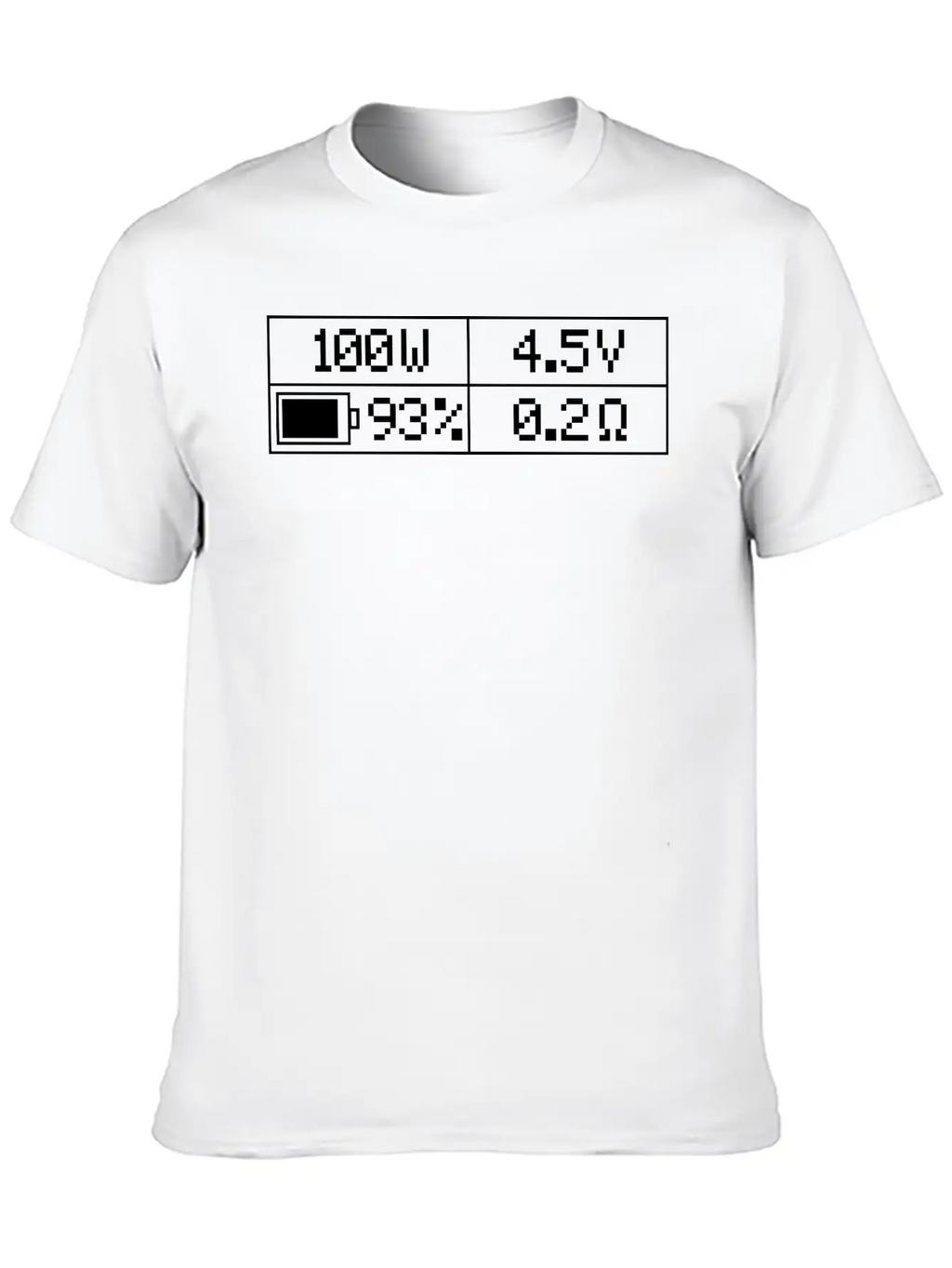 100 Watt Classic Fit Graphic Tee For Daily Comfort – Unisex Cotton Shirt