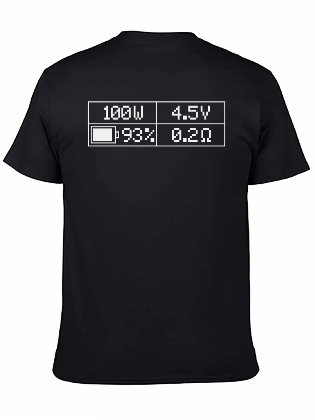 100 Watt Classic Fit Graphic Tee For Daily Comfort – Unisex Cotton Shirt