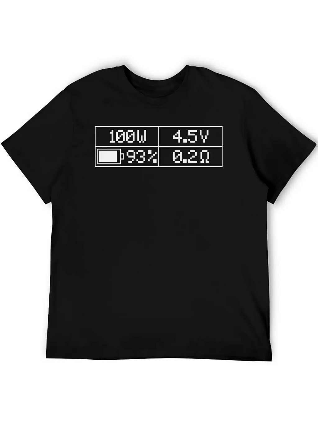 100 Watt Classic Fit Graphic Tee For Daily Comfort – Unisex Cotton Shirt