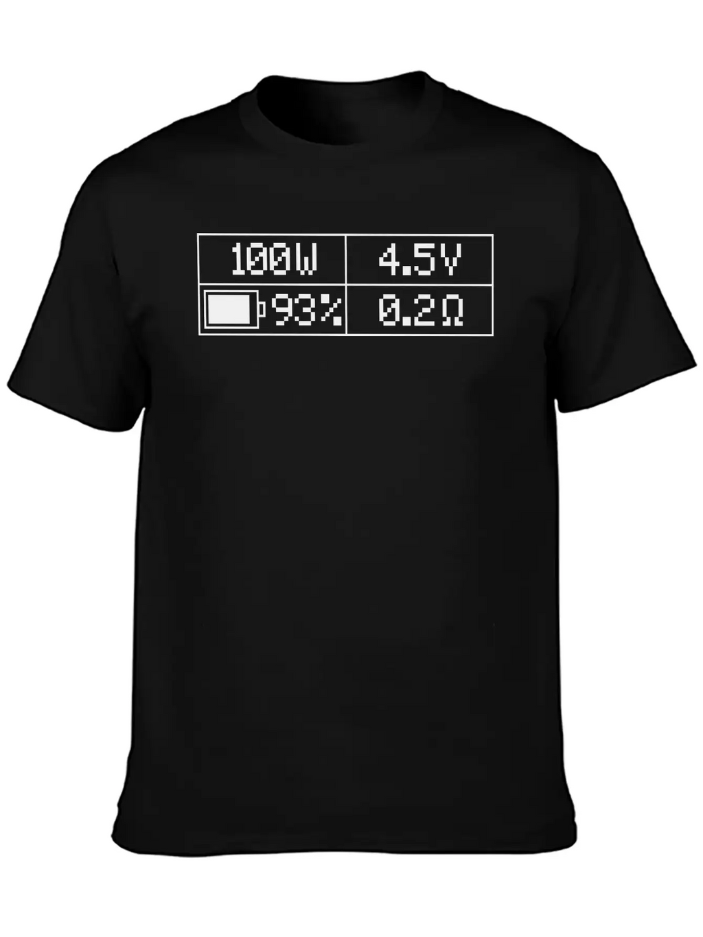 100 Watt Classic Fit Graphic Tee For Daily Comfort – Unisex Cotton Shirt