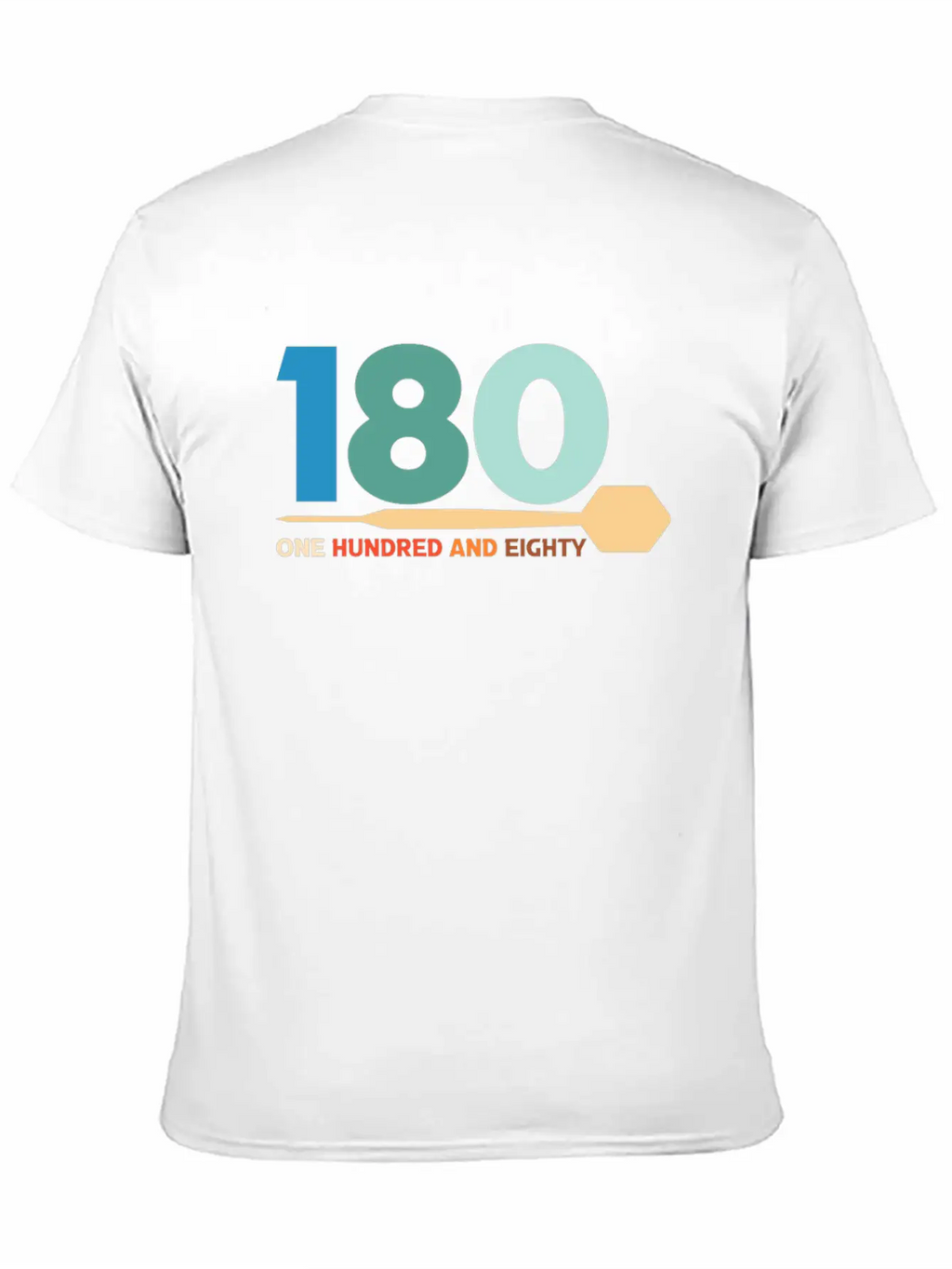 180 One Hundred Eighty Dart Arrow Player Darting Classic Cotton Tee – Unisex Comfort For Any Season