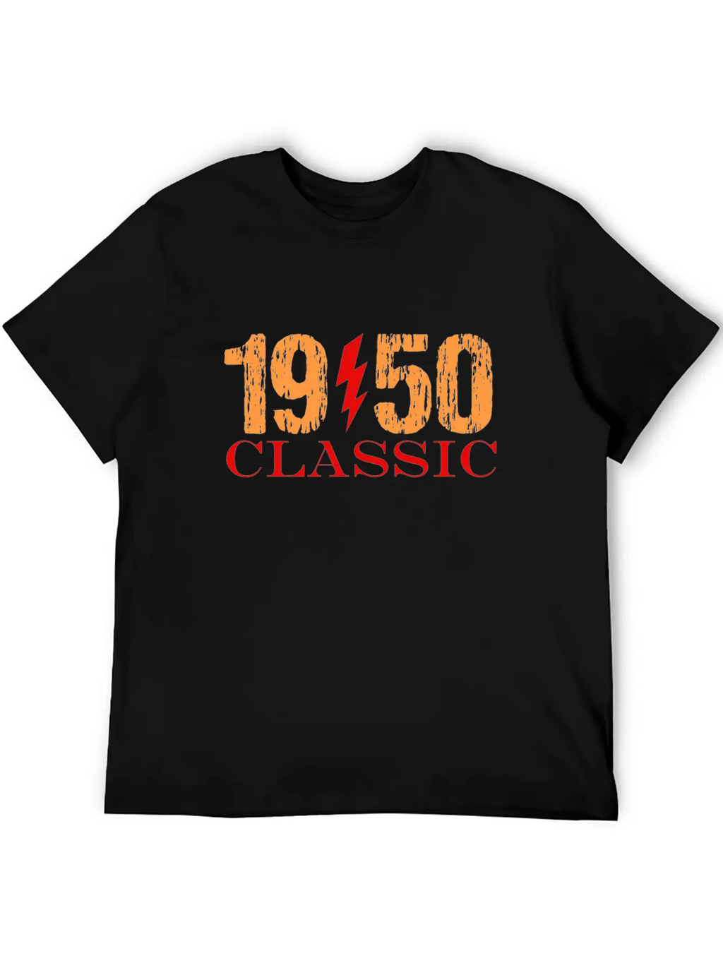 1950 Classic Rock Classic Crew Neck Graphic Tee – Everyday Minimal Look