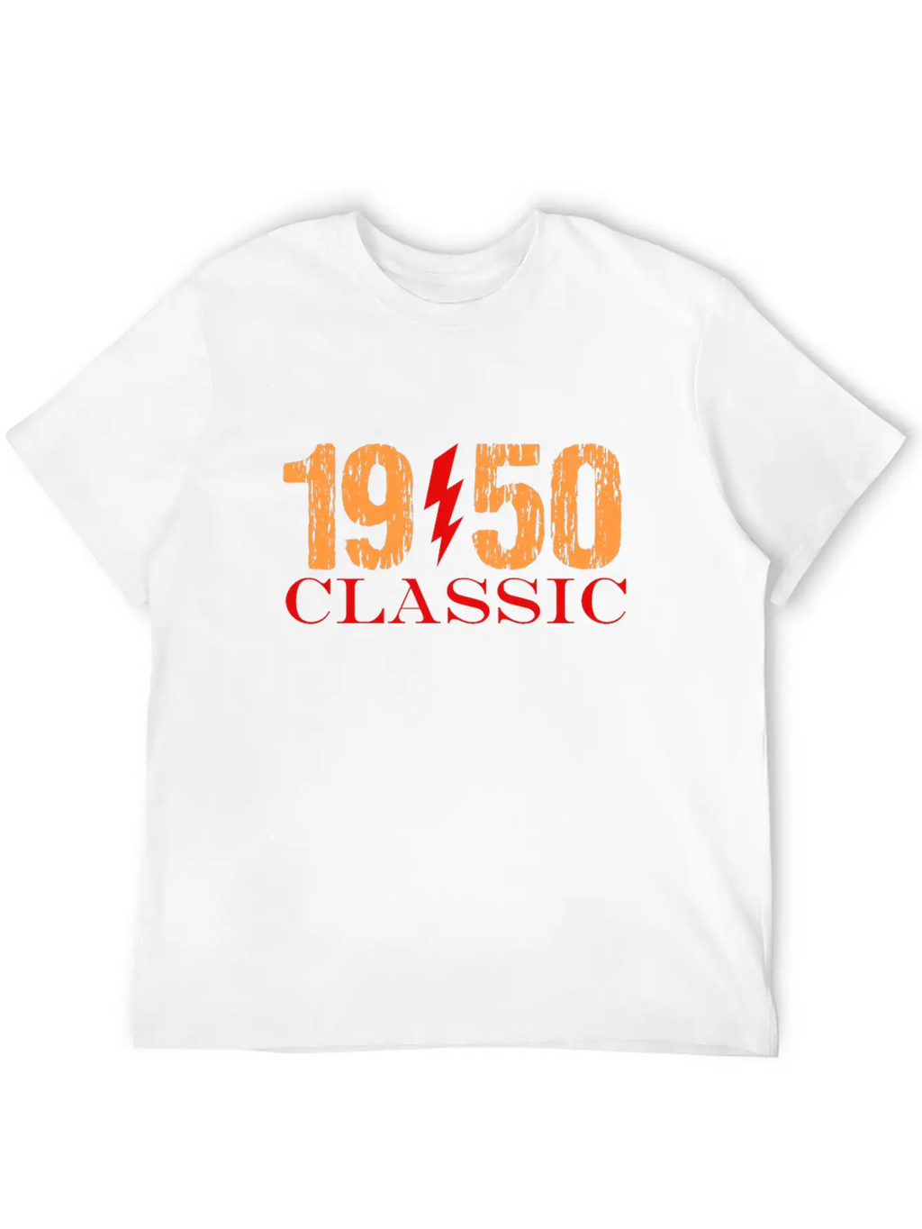 1950 Classic Rock Classic Crew Neck Graphic Tee – Everyday Minimal Look