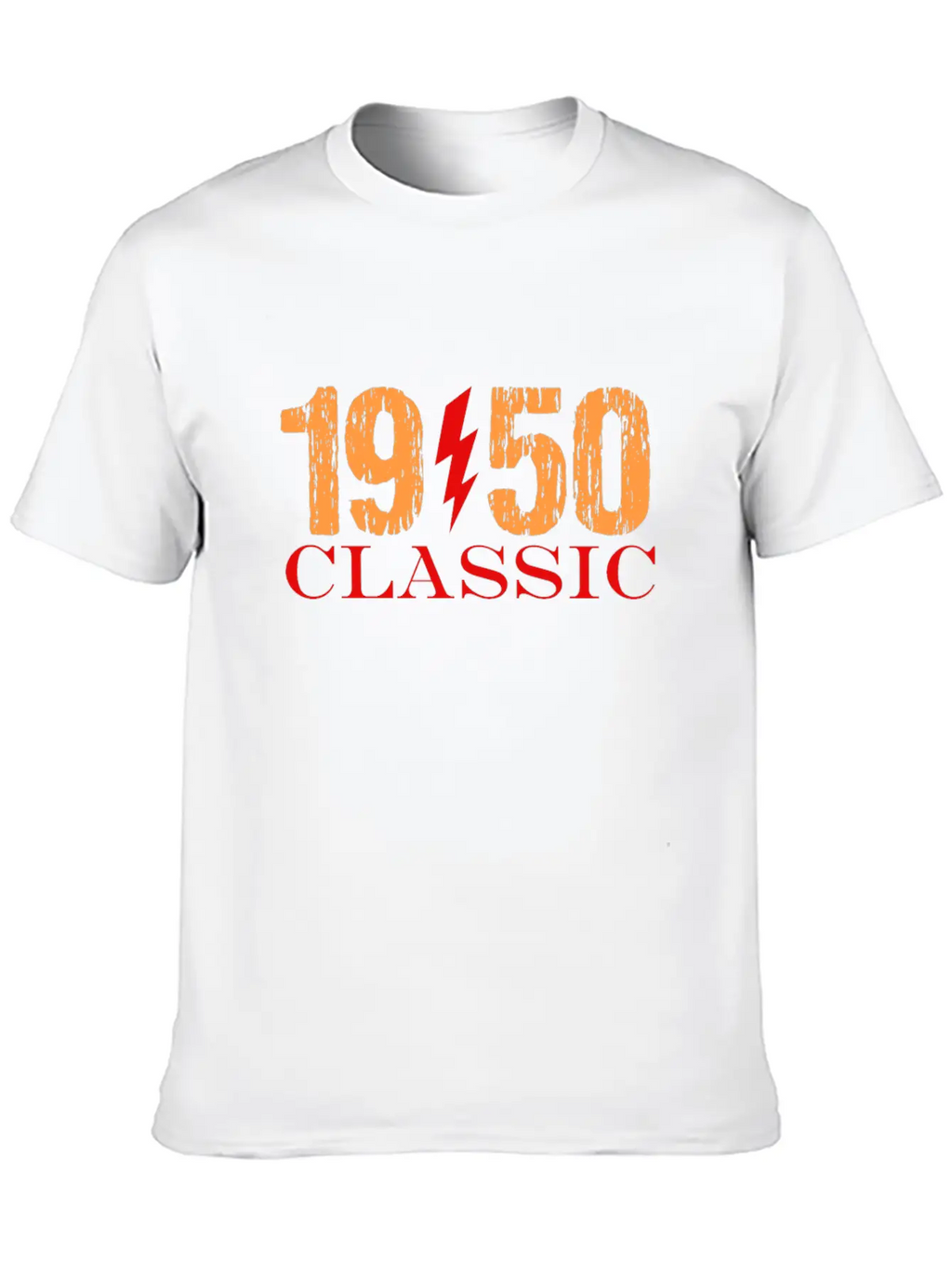 1950 Classic Rock Classic Crew Neck Graphic Tee – Everyday Minimal Look
