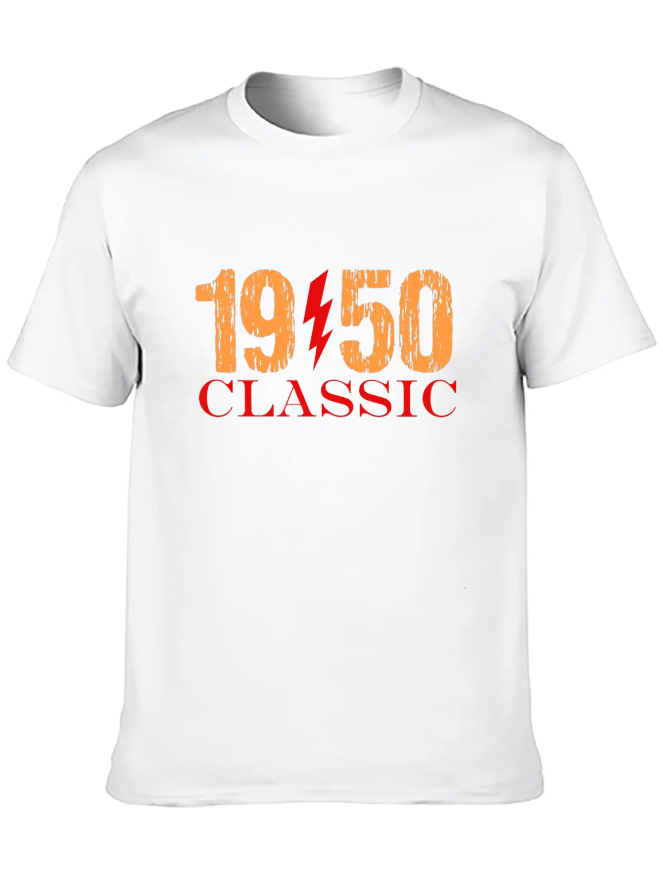 1950 Classic Rock Classic Crew Neck Graphic Tee – Everyday Minimal Look