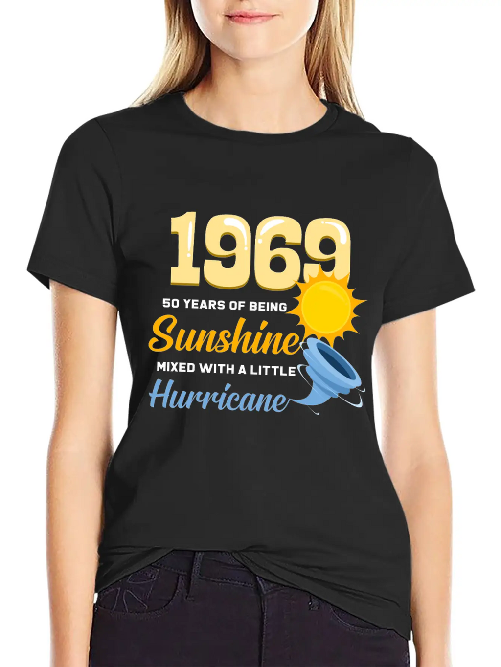 1969 50 Years Of Sunshine And Hurricane Gift Relaxed Everyday Tee – Lightweight And Durable Cotton