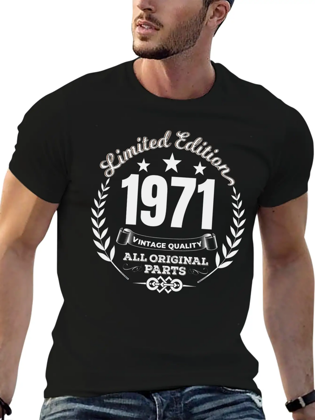 1971- Mens 50th Birthday Gifts T Shirt Classic Cotton Tee – Unisex Comfort For Any Season