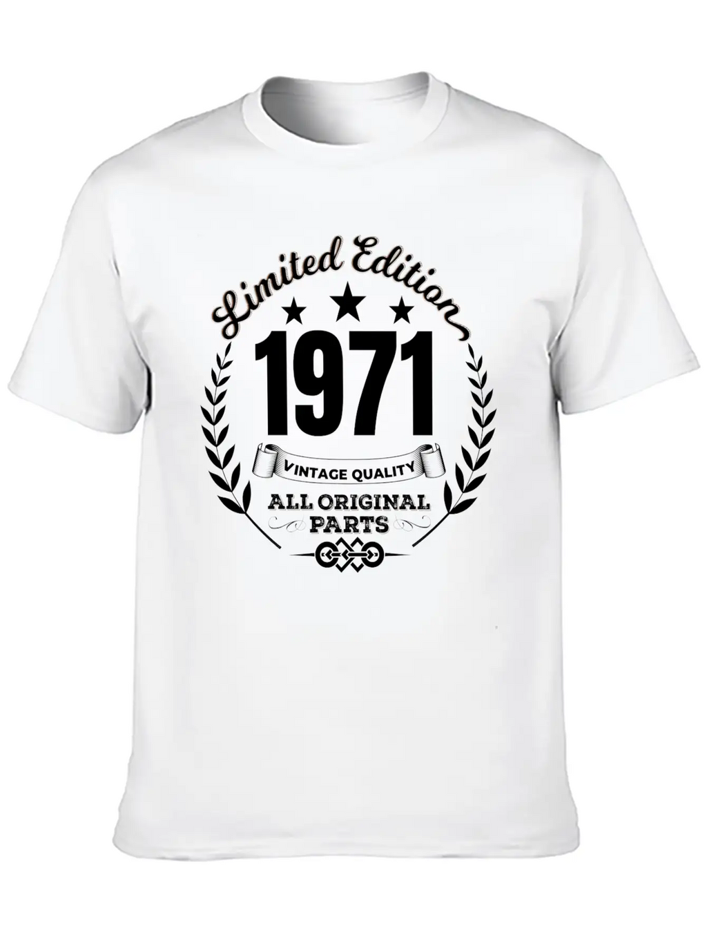 1971- Mens 50th Birthday Gifts T Shirt Classic Cotton Tee – Unisex Comfort For Any Season