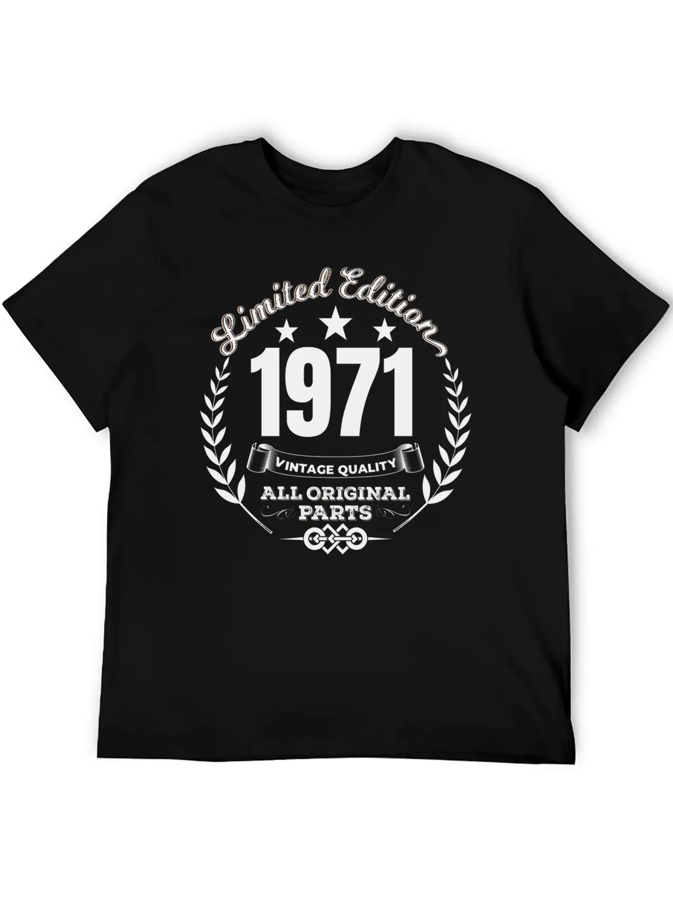 1971- Mens 50th Birthday Gifts T Shirt Classic Cotton Tee – Unisex Comfort For Any Season
