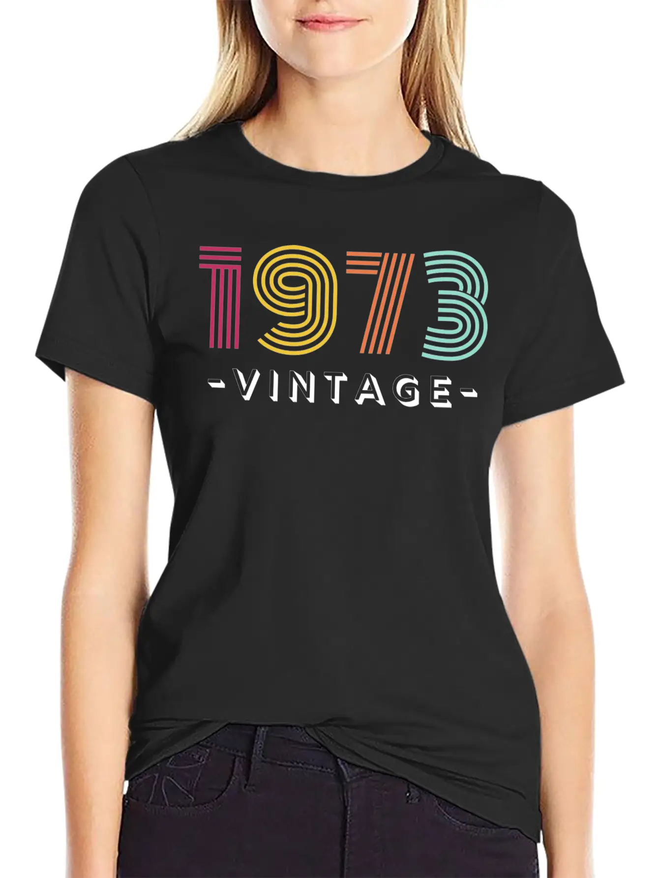 1973 Vintage Classic Retro Unisex Cotton Tee – Relaxed Fit For Any Occasion