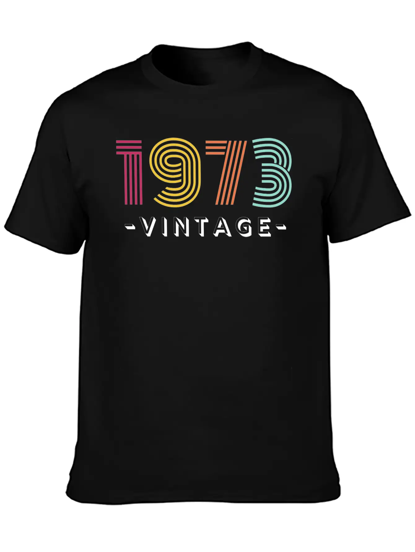 1973 Vintage Classic Retro Unisex Cotton Tee – Relaxed Fit For Any Occasion