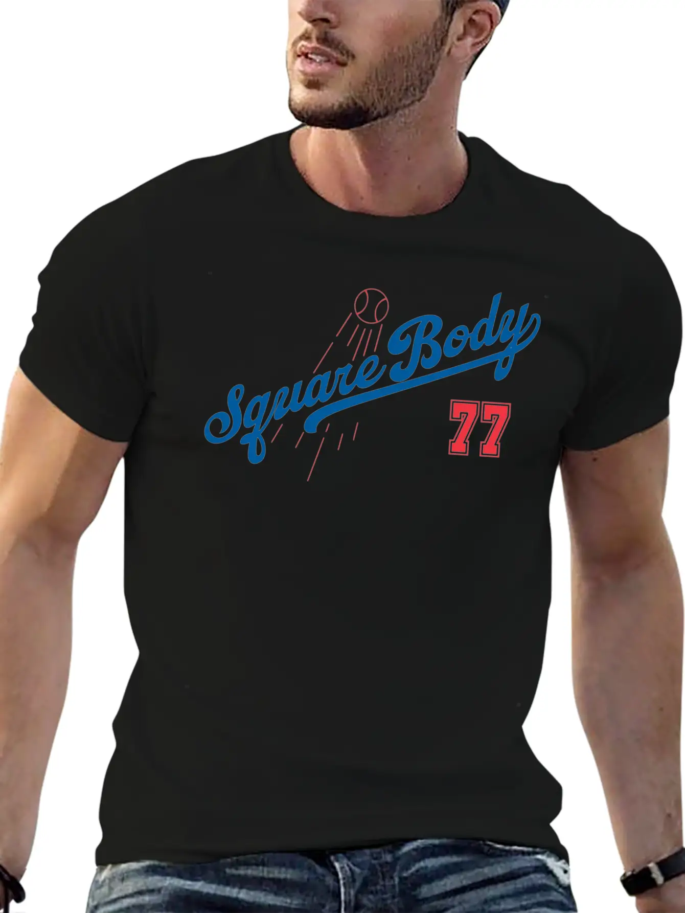 1977 Square Body Classic Fit Graphic Tee For Daily Comfort – Unisex Cotton Shirt
