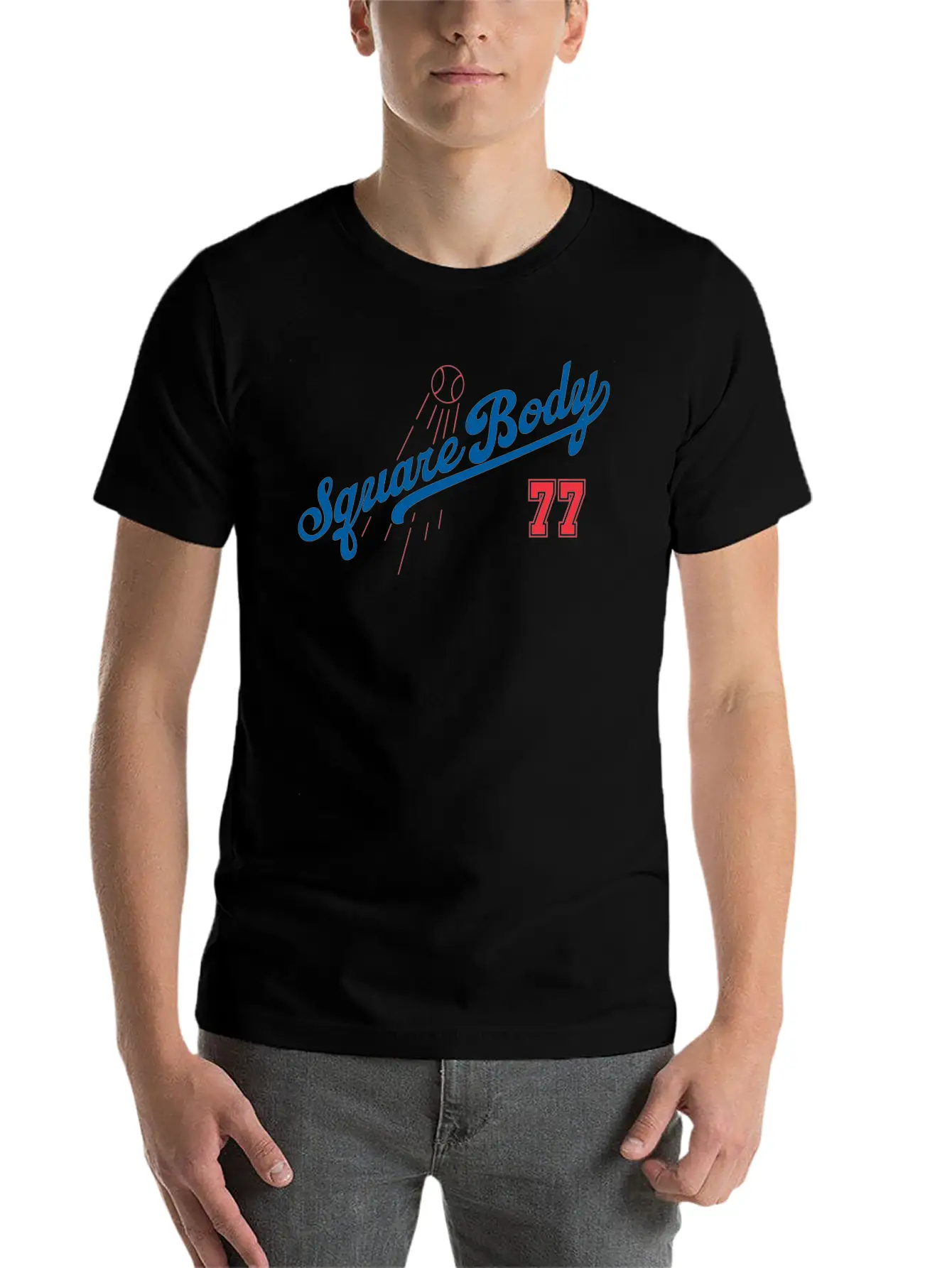 1977 Square Body Classic Fit Graphic Tee For Daily Comfort – Unisex Cotton Shirt