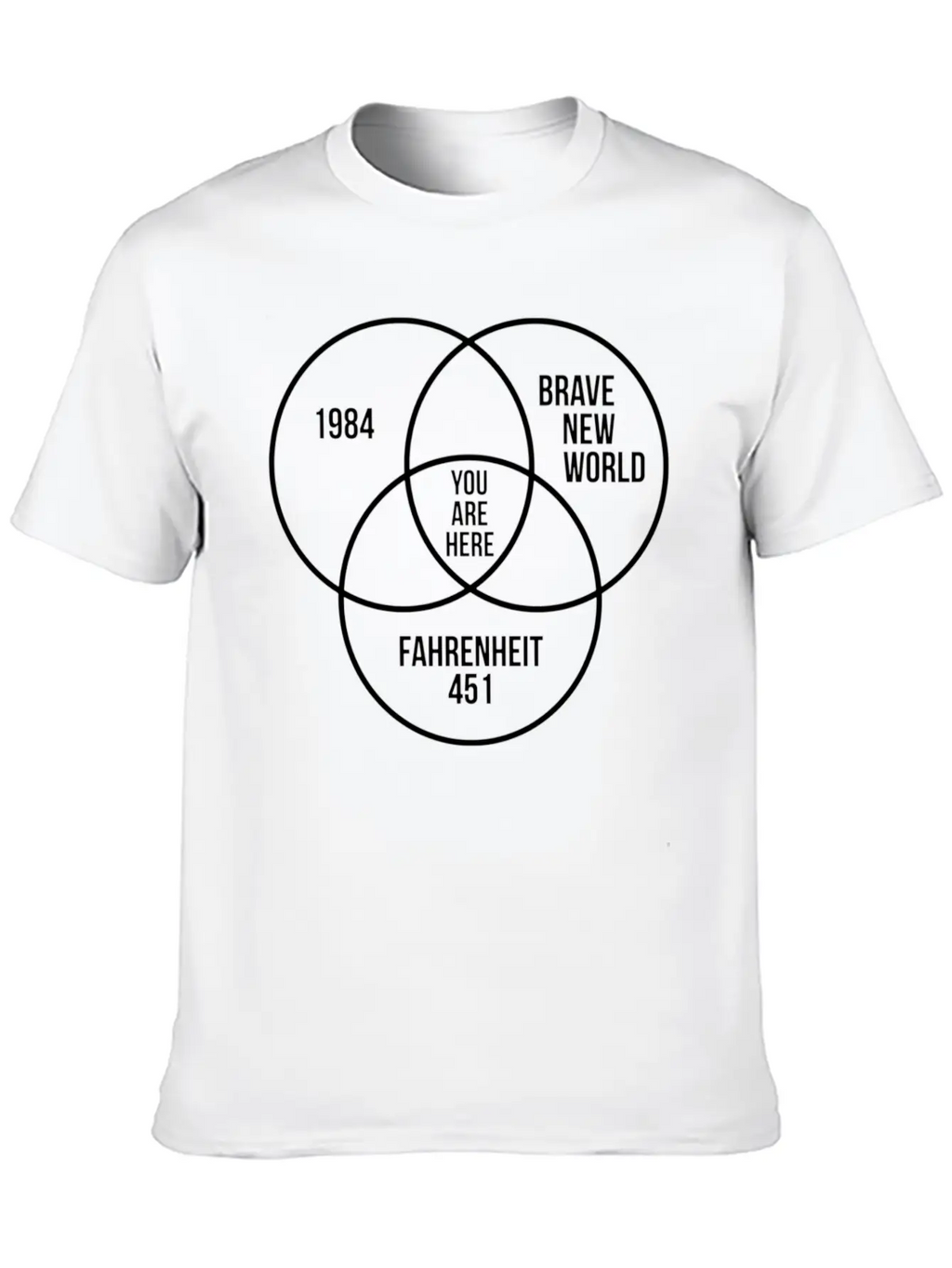 1984 Brave New World Fahrenheit 451 Conspiracy Ess Classic Cotton Tee – Unisex Comfort For Any Season