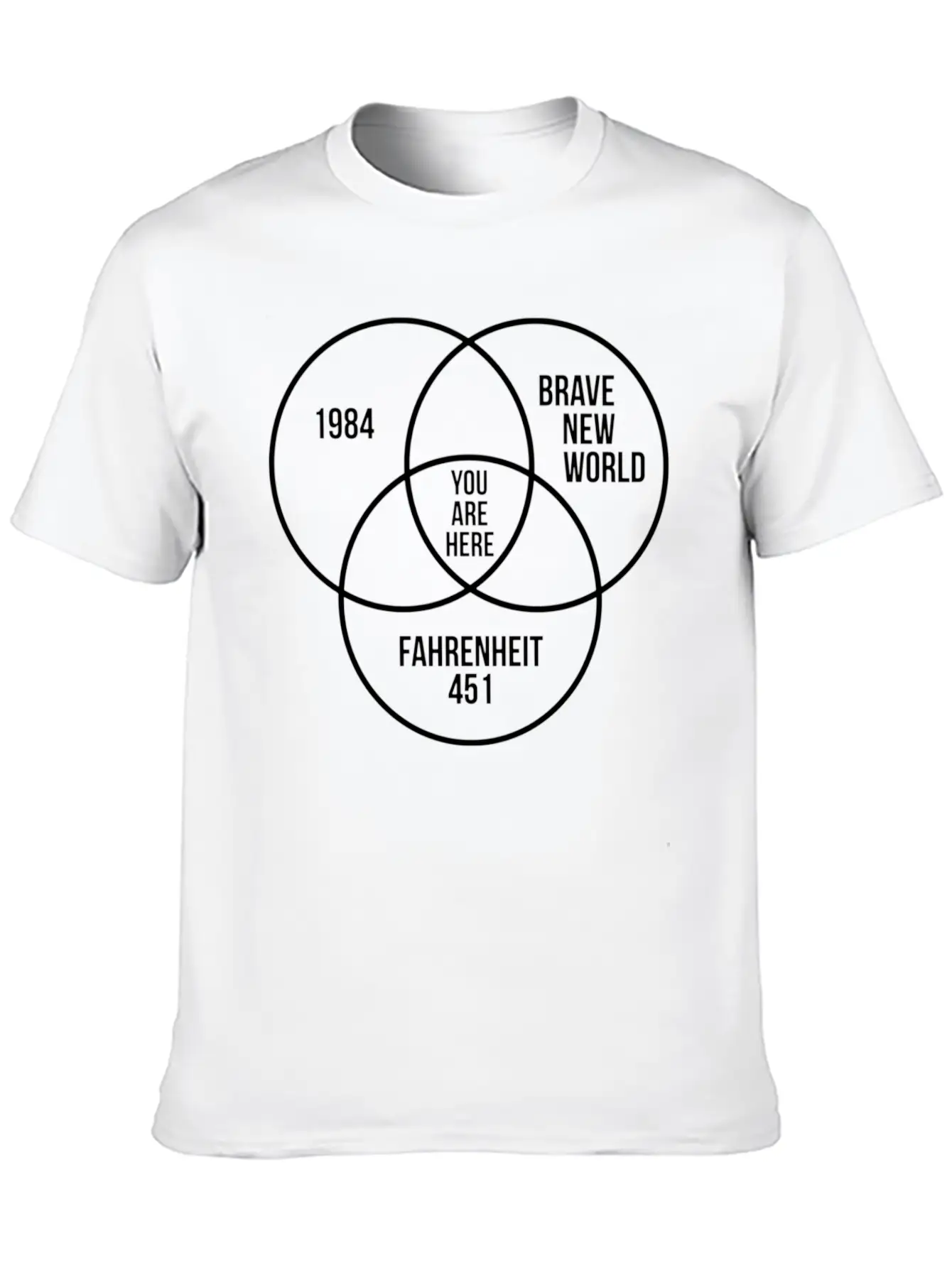 1984 Brave New World Fahrenheit 451 Conspiracy Ess Classic Cotton Tee – Unisex Comfort For Any Season