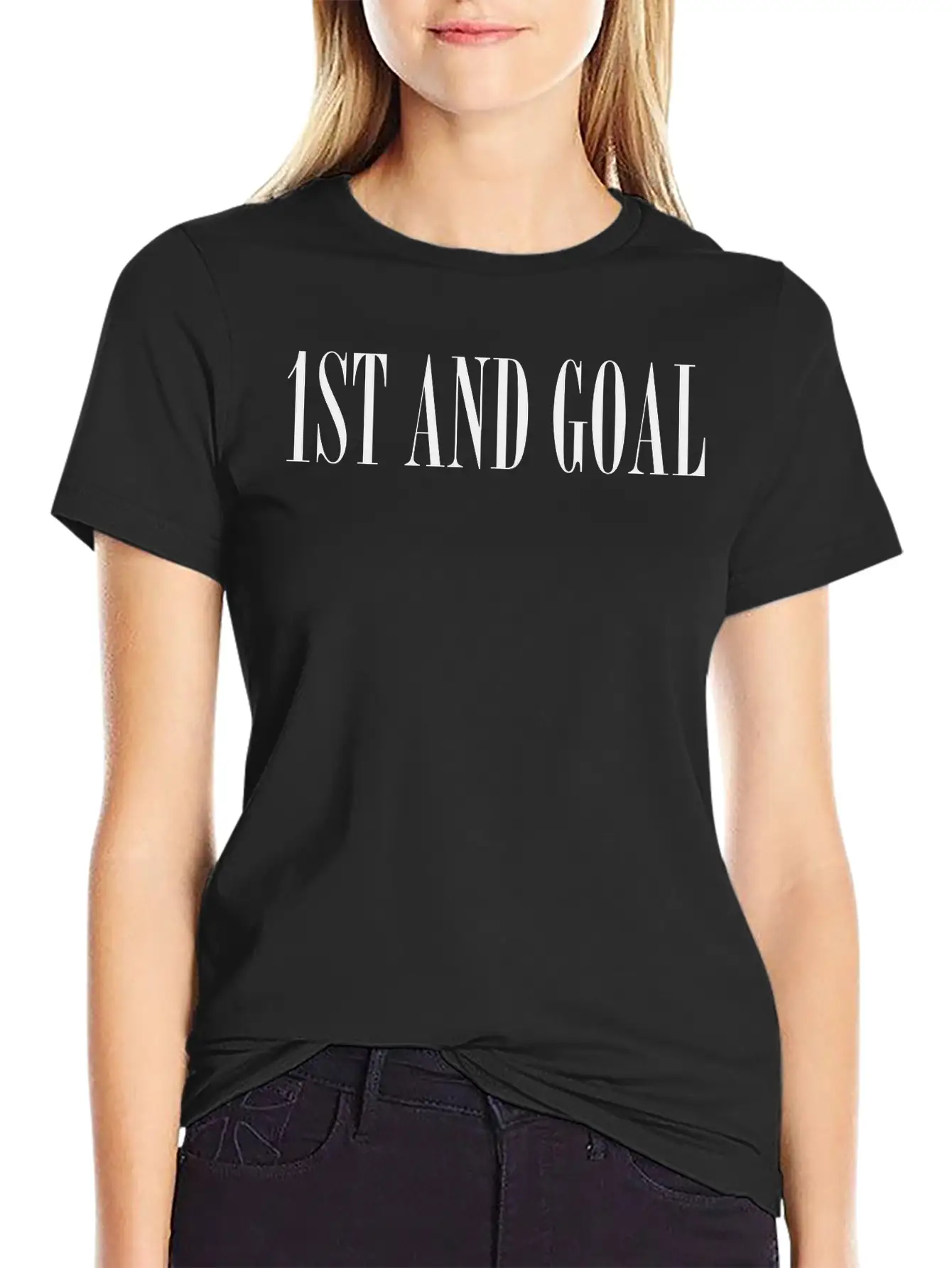 1st And Goal Basic Graphic T-Shirt – Daily Comfort In Soft Cotton
