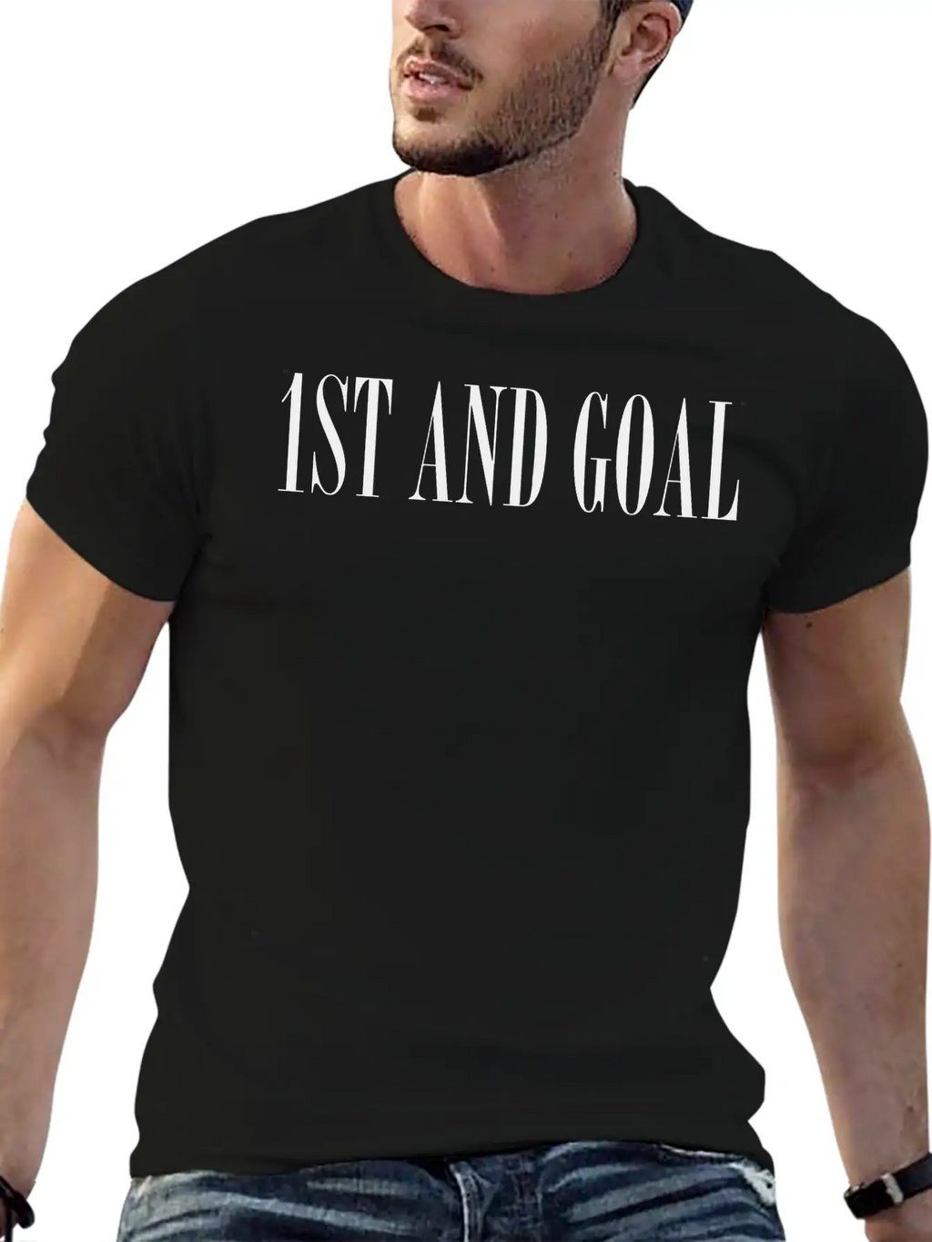 1st And Goal Basic Graphic T-Shirt – Daily Comfort In Soft Cotton