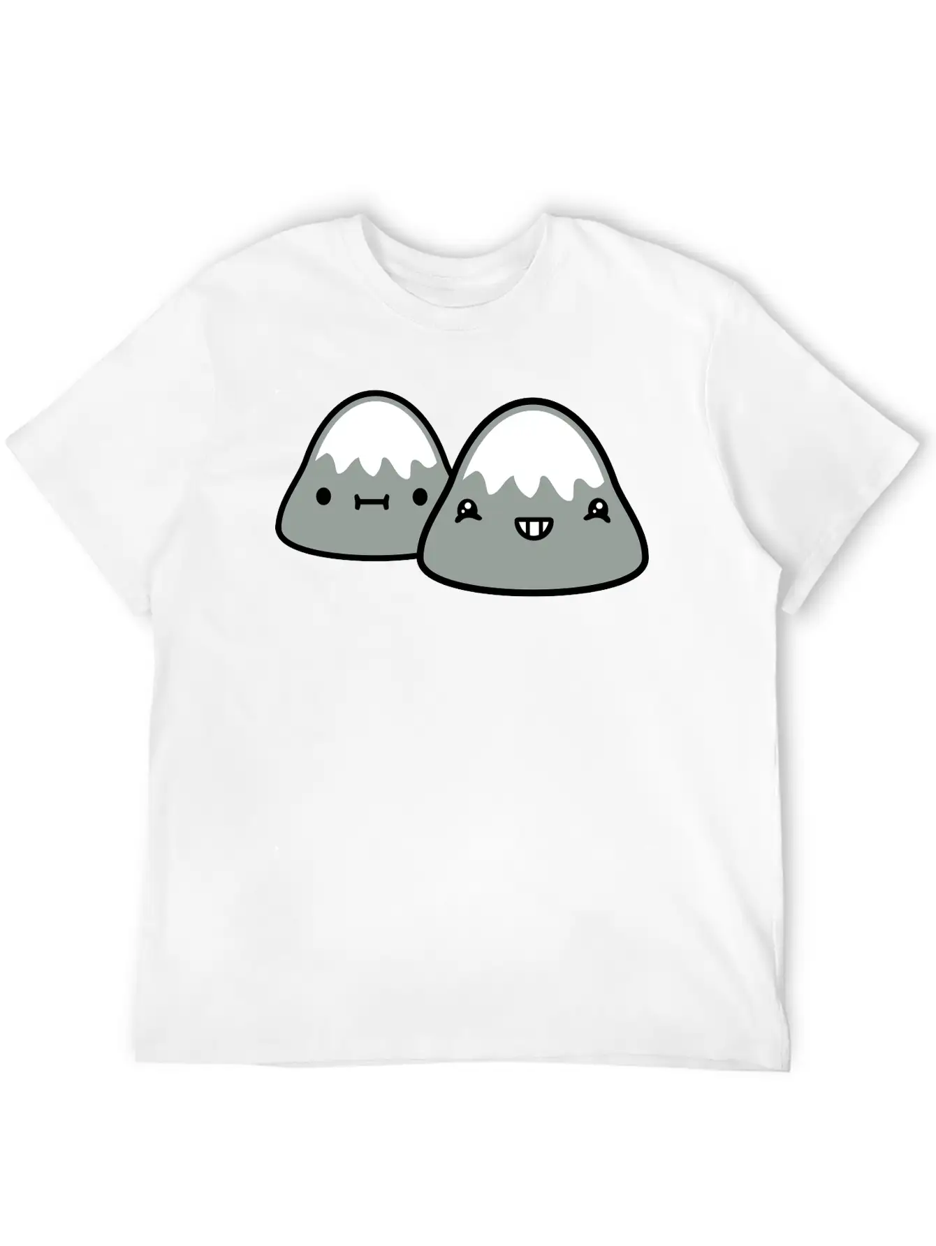 2 Mountains Friends Team Classic Cotton Tee – Unisex Comfort For Any Season