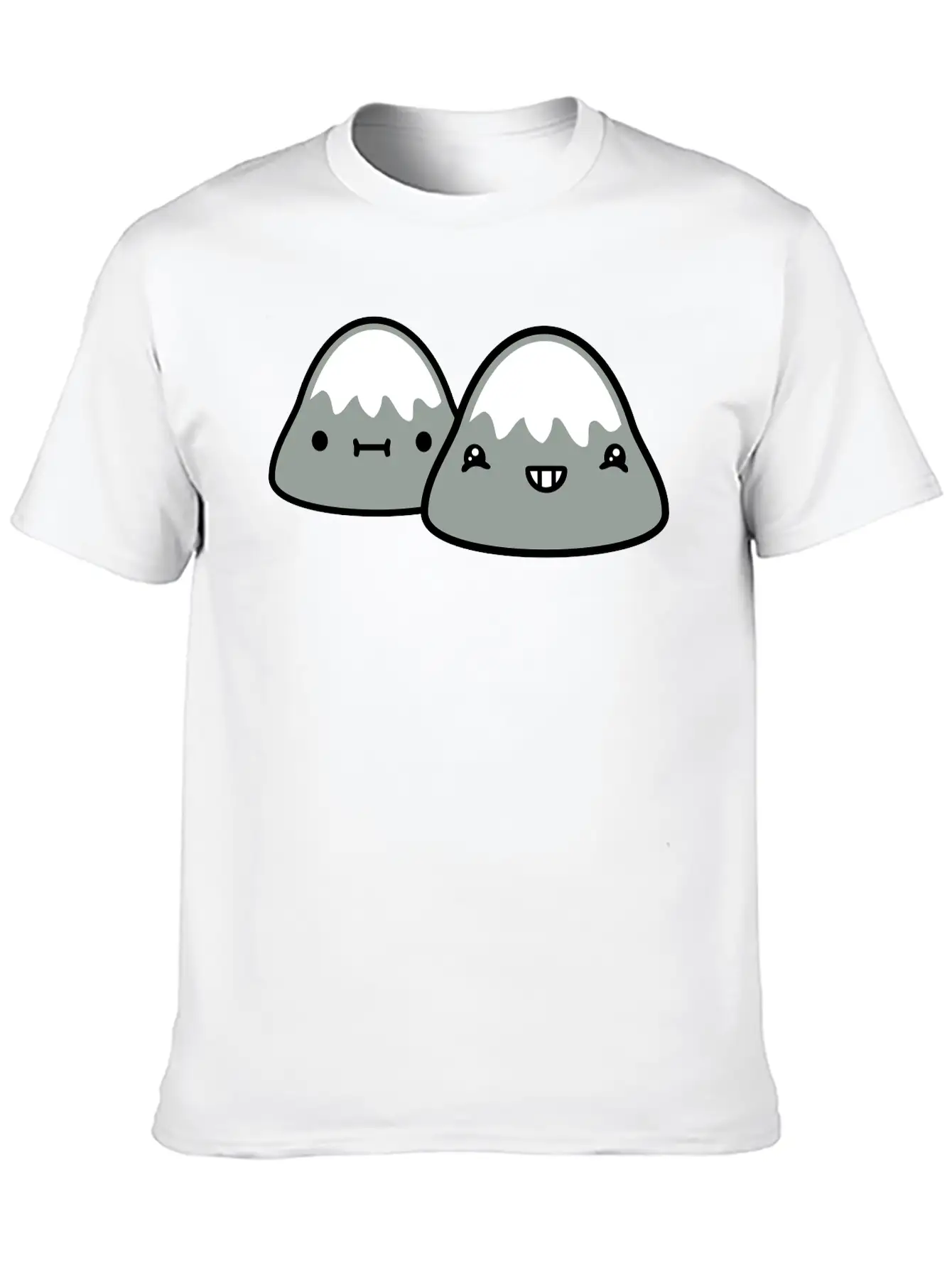 2 Mountains Friends Team Classic Cotton Tee – Unisex Comfort For Any Season