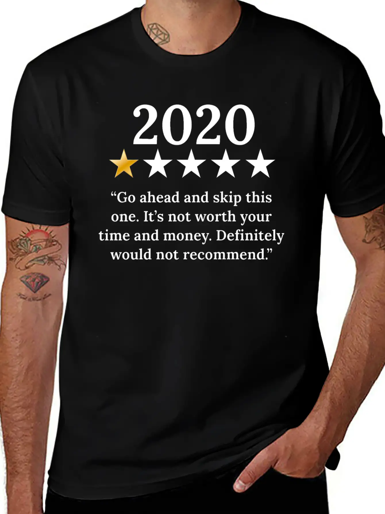 2020 Online Review - Feedback For The Year Of 2020 Unisex Cotton Tee – Relaxed Fit For Any Occasion