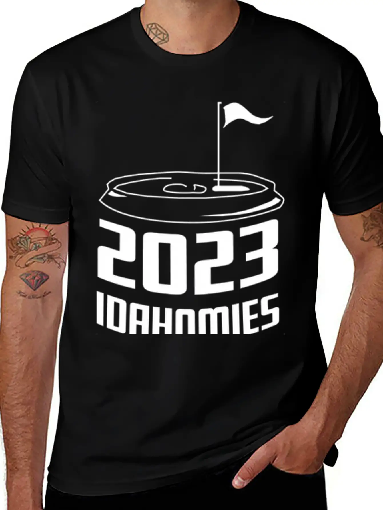 2023 Idahomies Invitational Classic Crew Neck Graphic Tee – Everyday Minimal Look