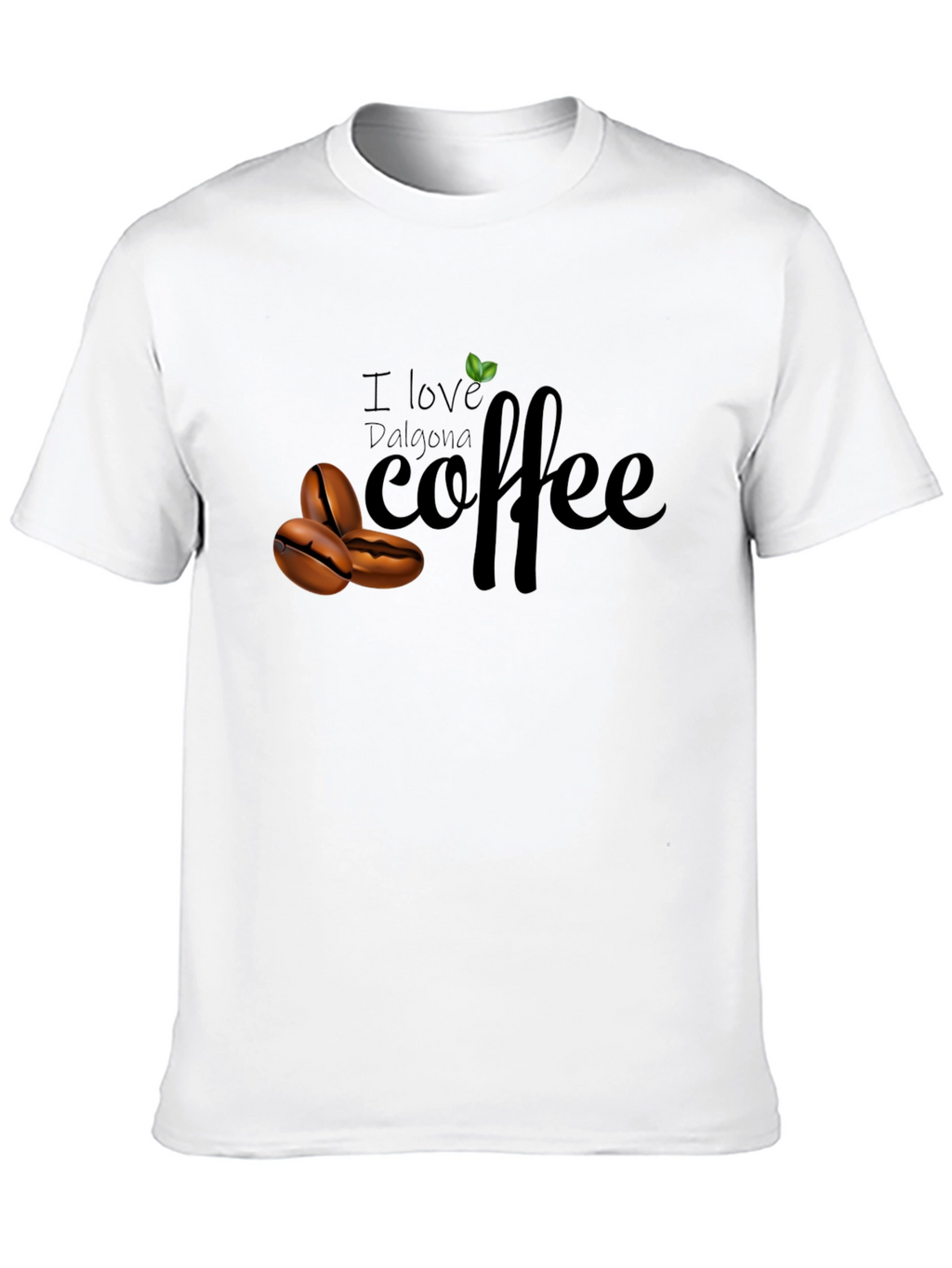 I Love Dalgona Coffee Graphic Tee