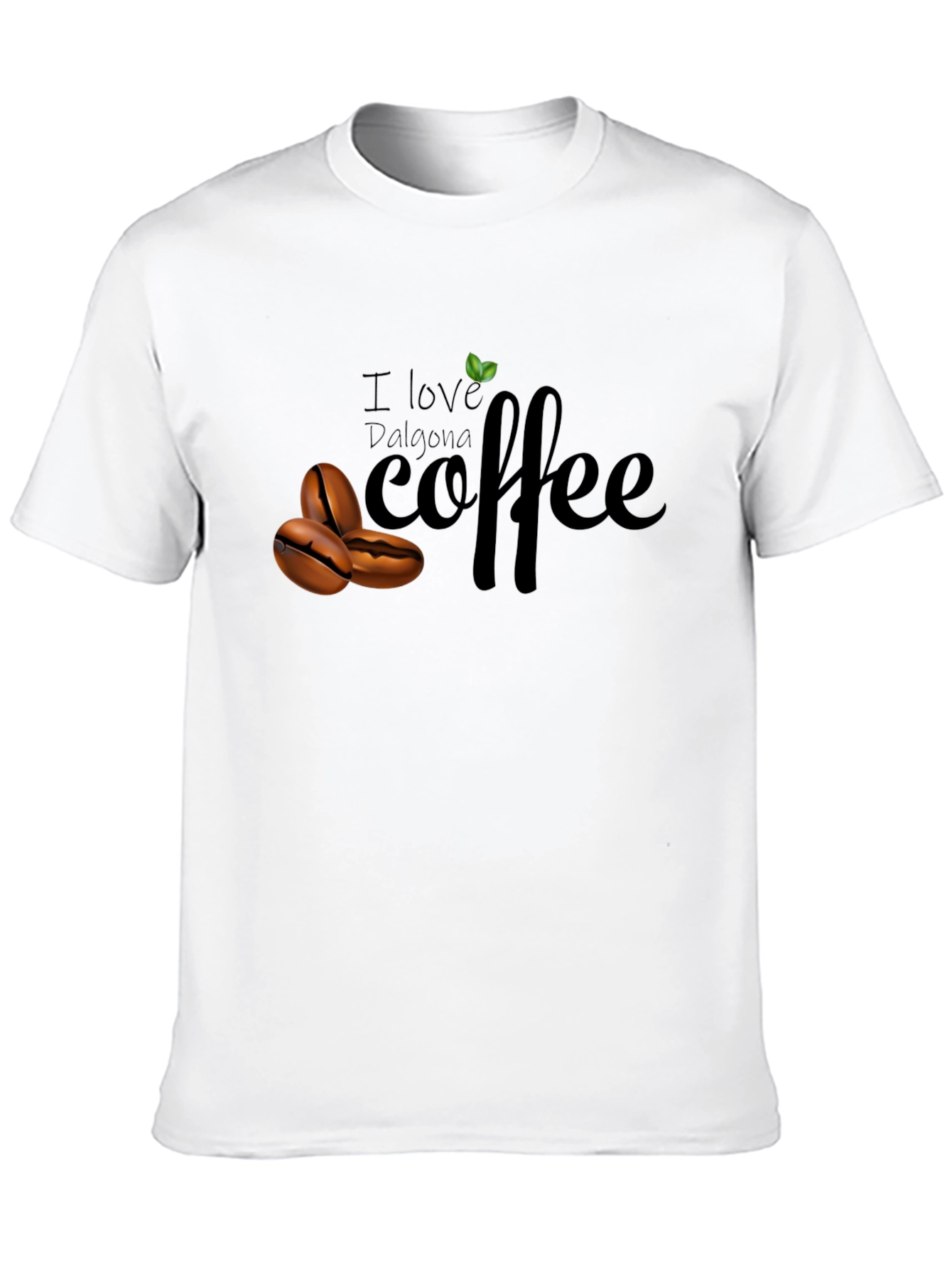 I Love Dalgona Coffee Graphic Tee
