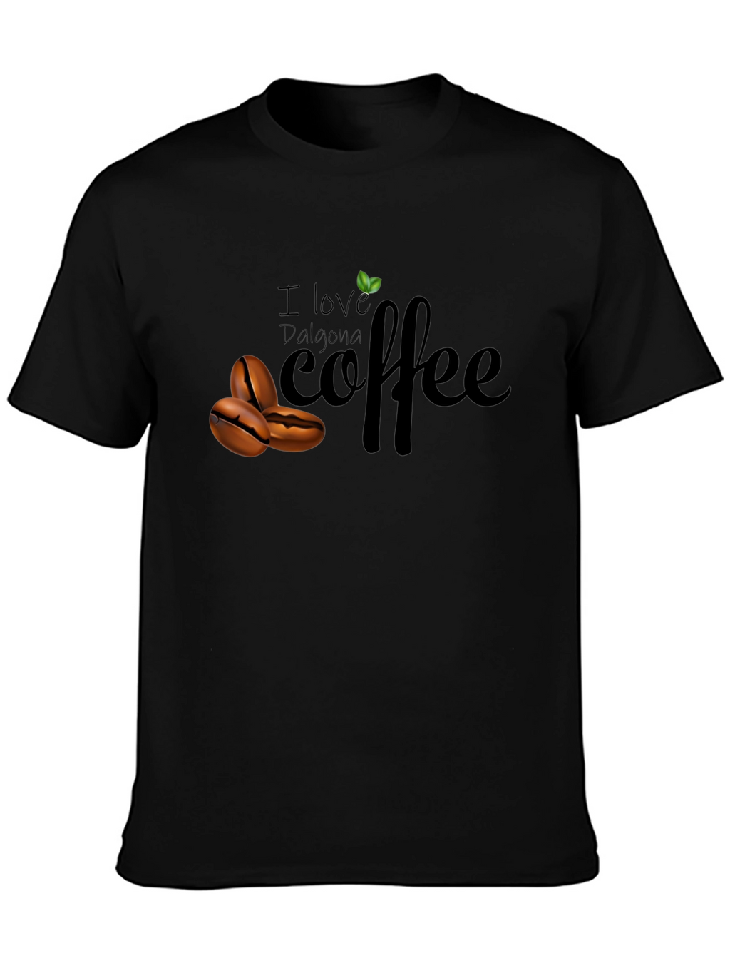 I Love Dalgona Coffee Graphic Tee