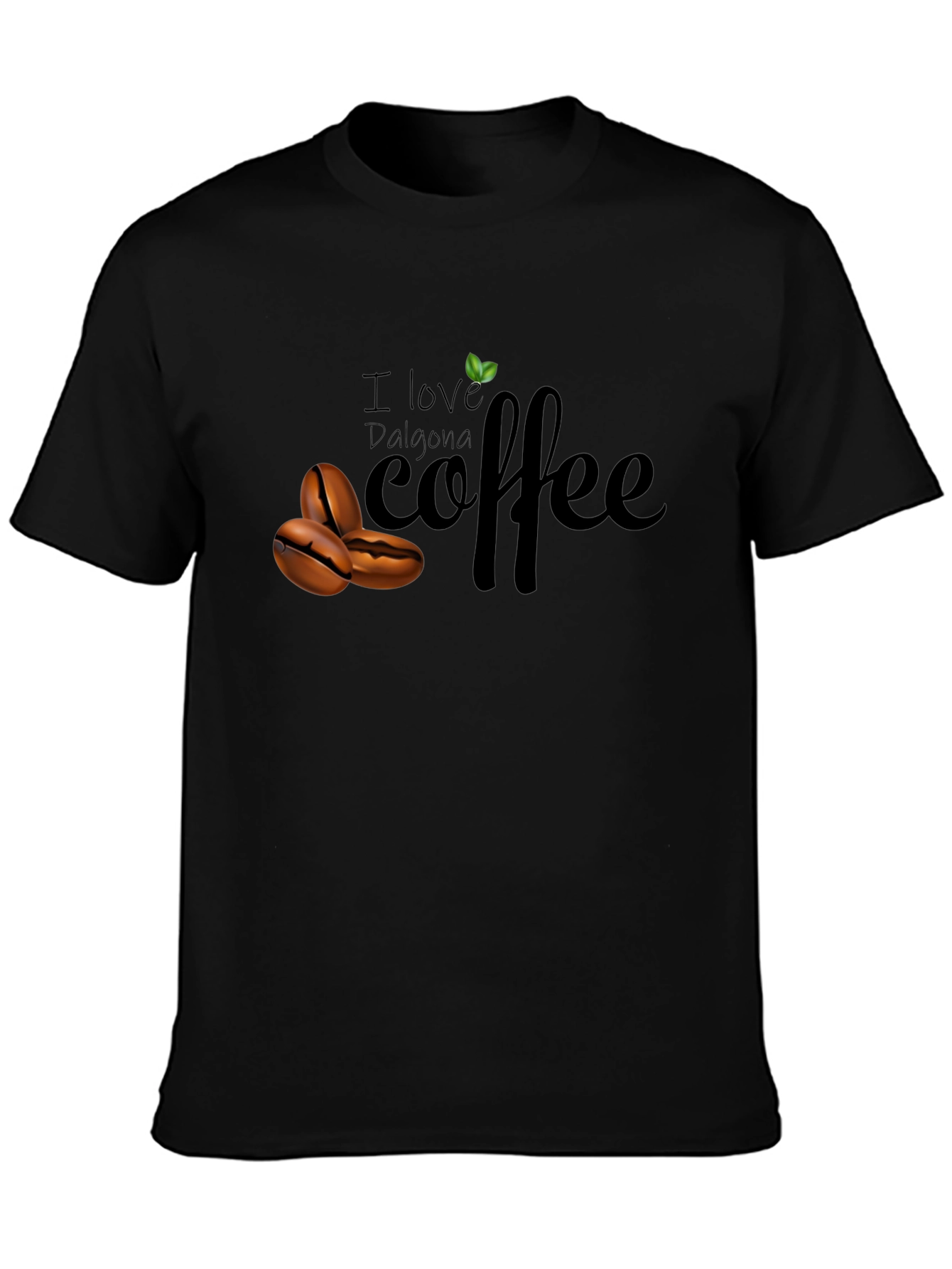 I Love Dalgona Coffee Graphic Tee