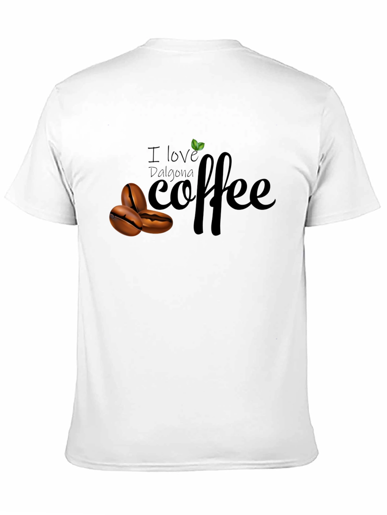 I Love Dalgona Coffee Graphic Tee