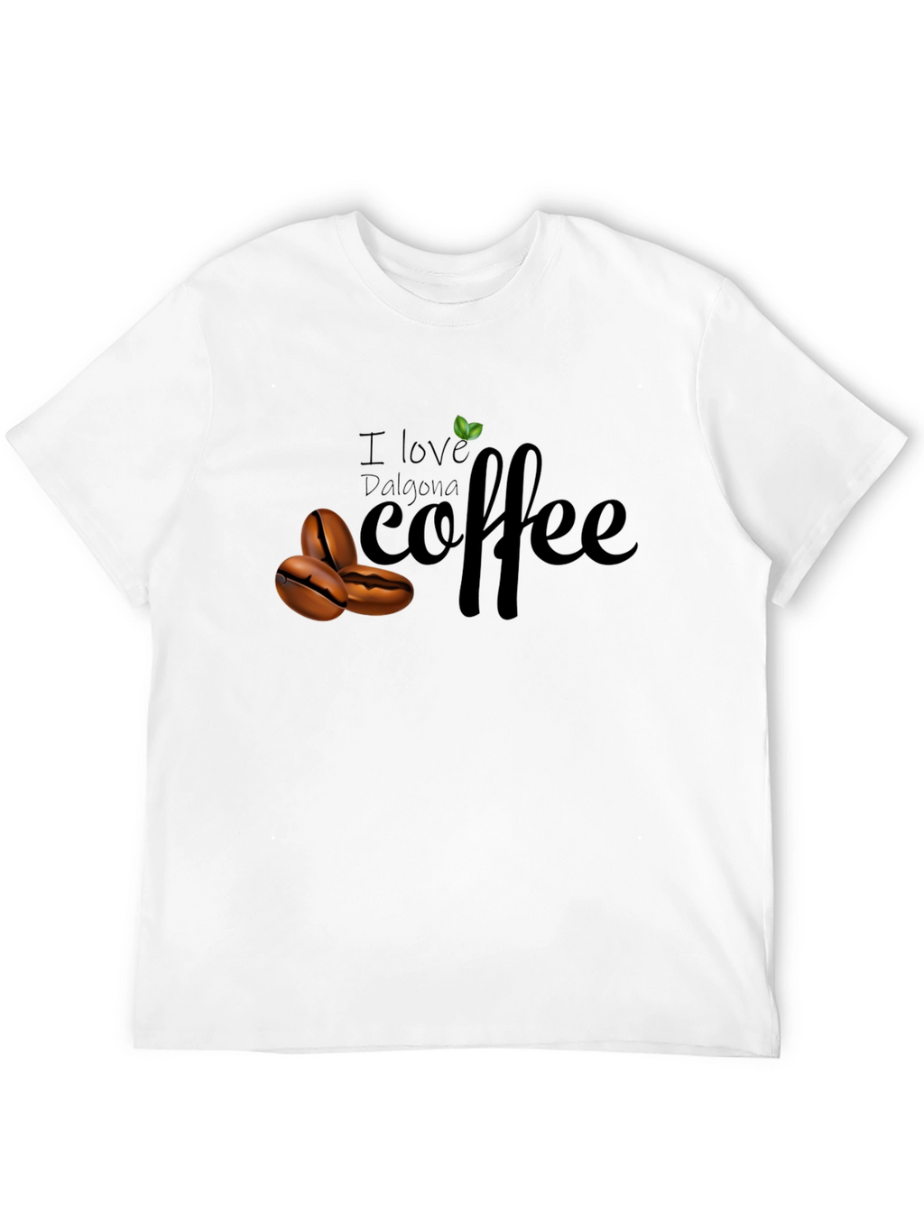 I Love Dalgona Coffee Graphic Tee