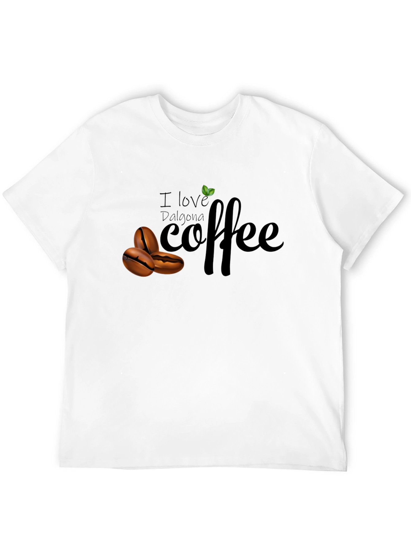 I Love Dalgona Coffee Graphic Tee
